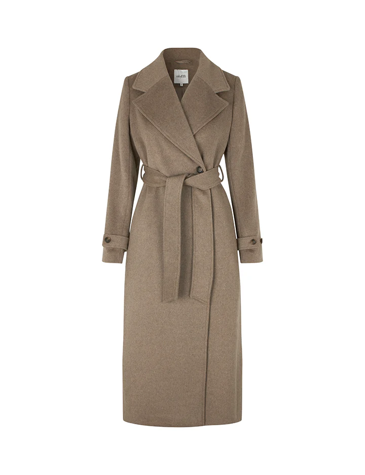 Kasimira-M Coat - Greige Melange - Image 4