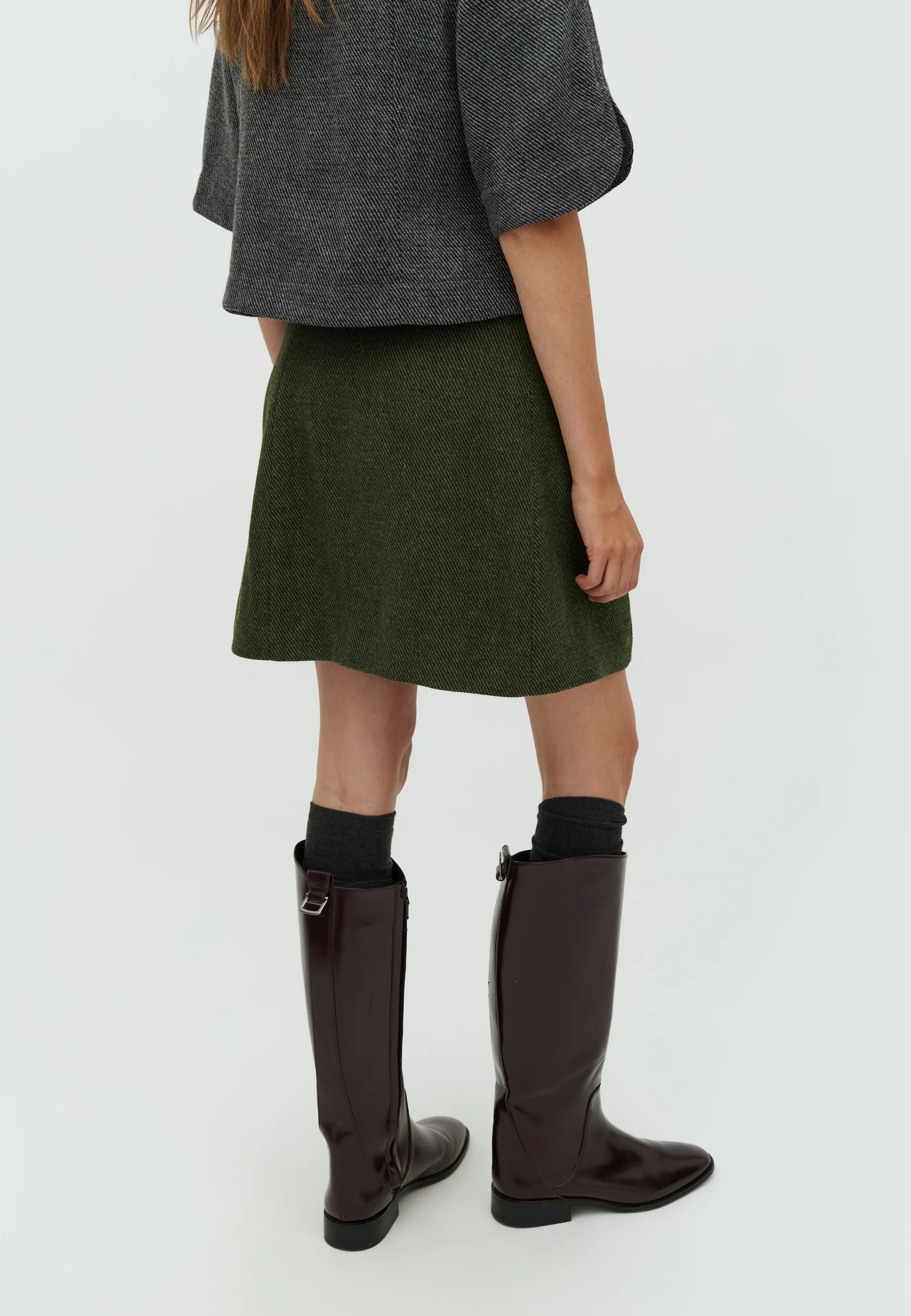 Kayanna-M Skirt - Army Twill - Image 3