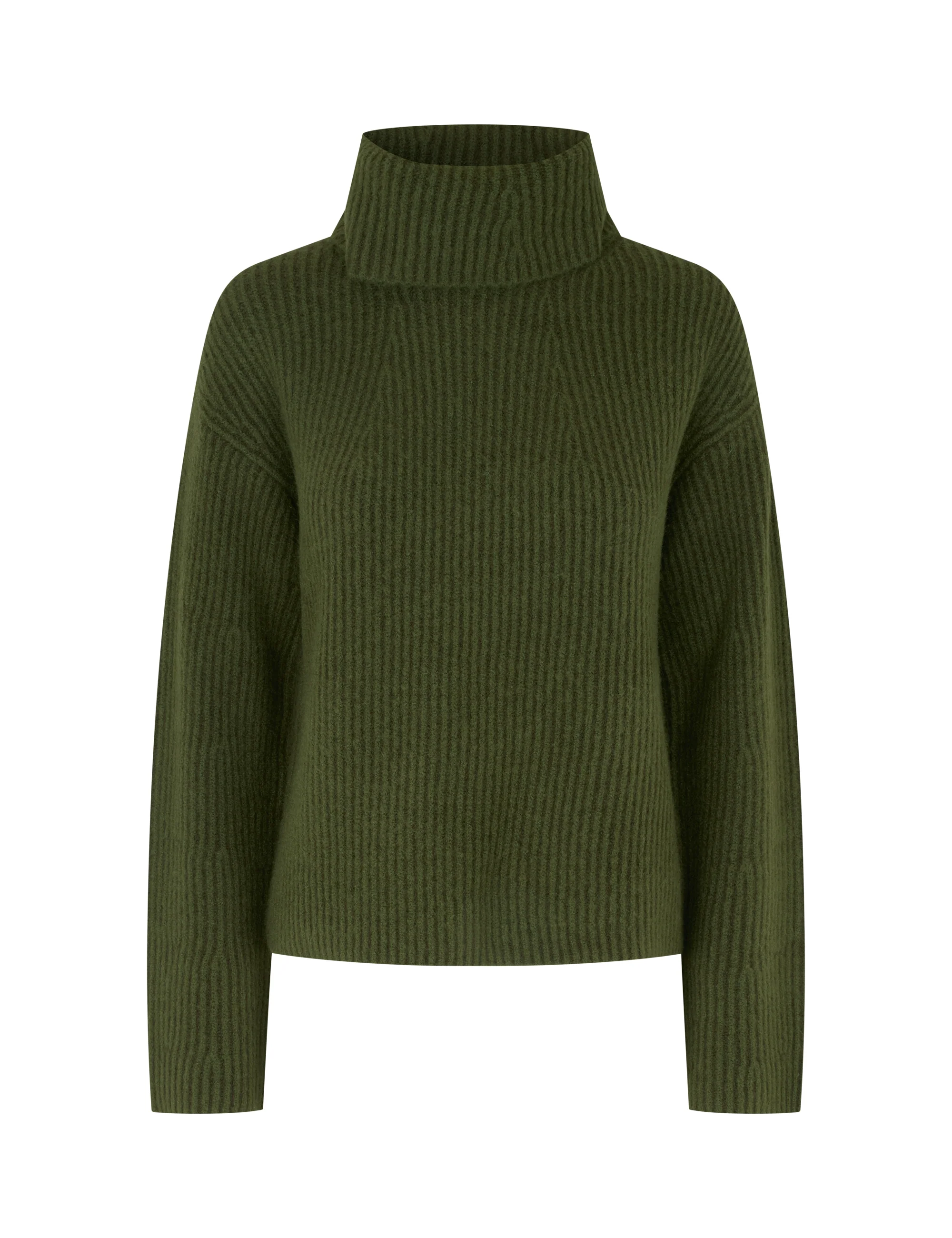 Kemina-M Turtleneck Sweater - Army Mix - Image 5