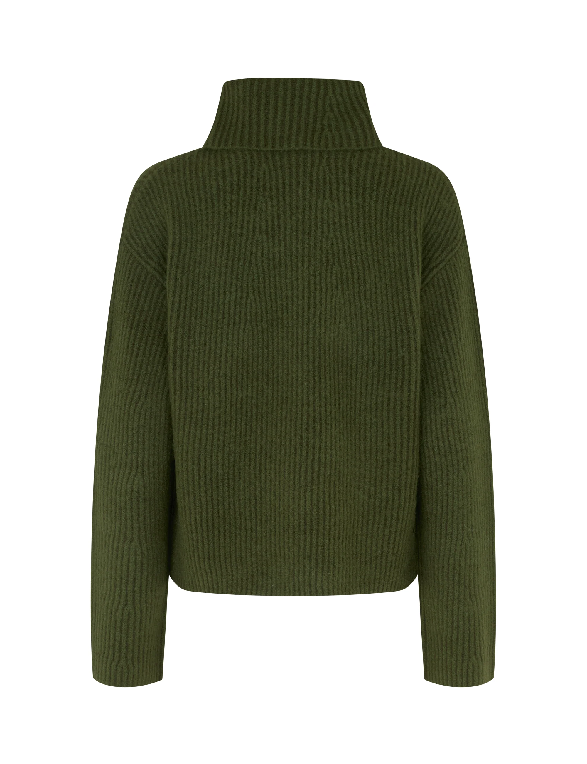 Kemina-M Turtleneck Sweater - Army Mix - Image 6