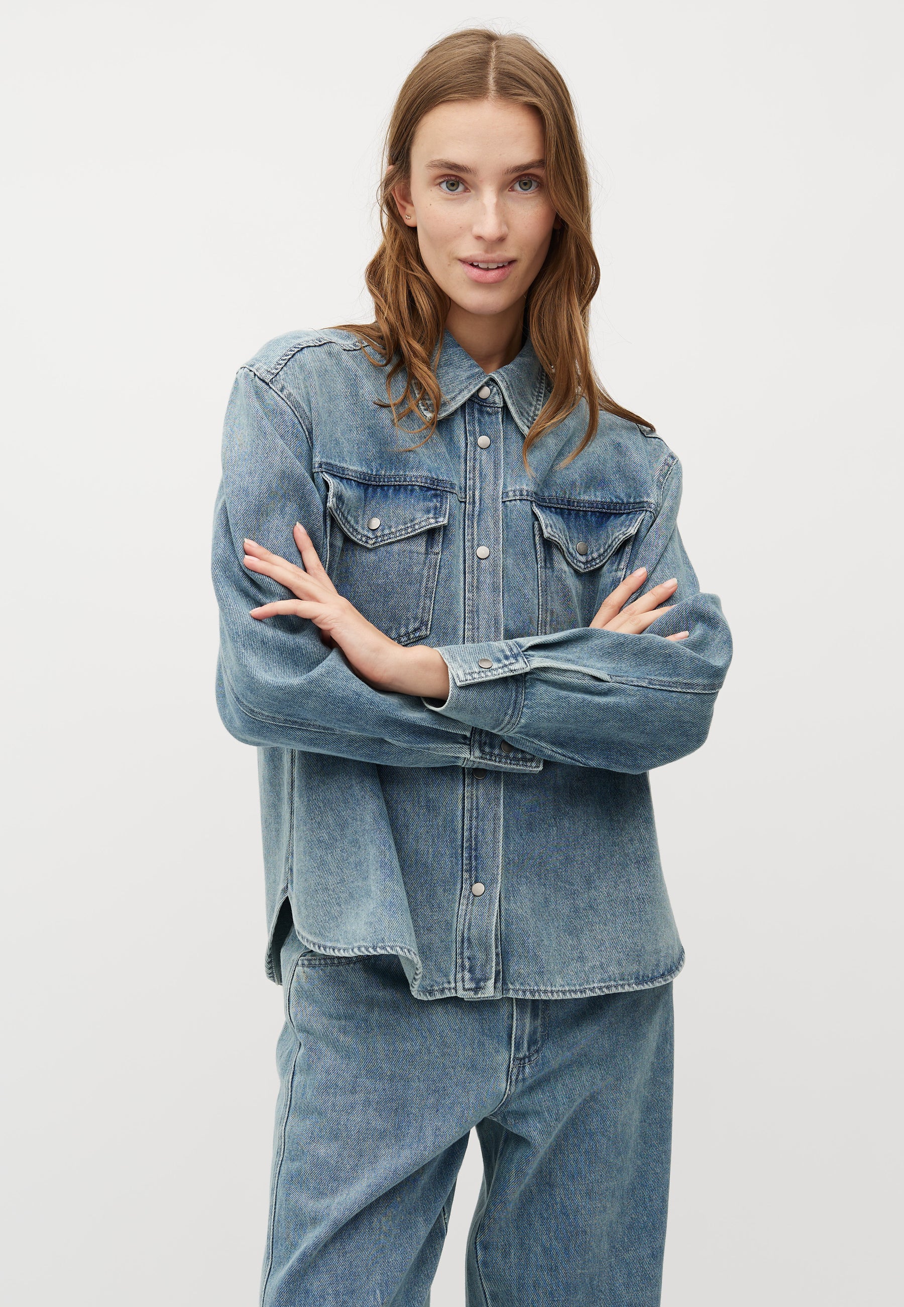 Kikki-M Shirt - Blue Soft Wash