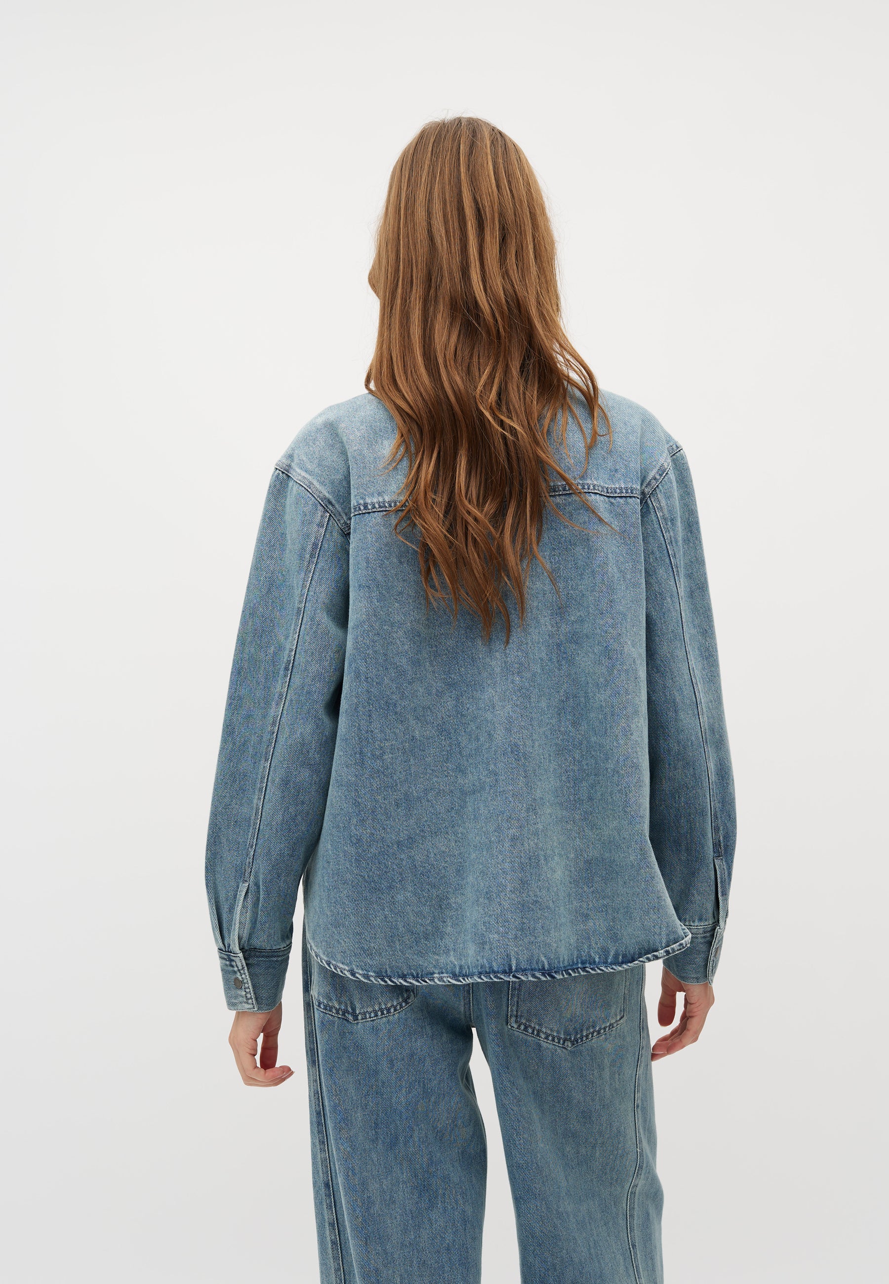 Kikki-M Shirt - Blue Soft Wash - Image 3