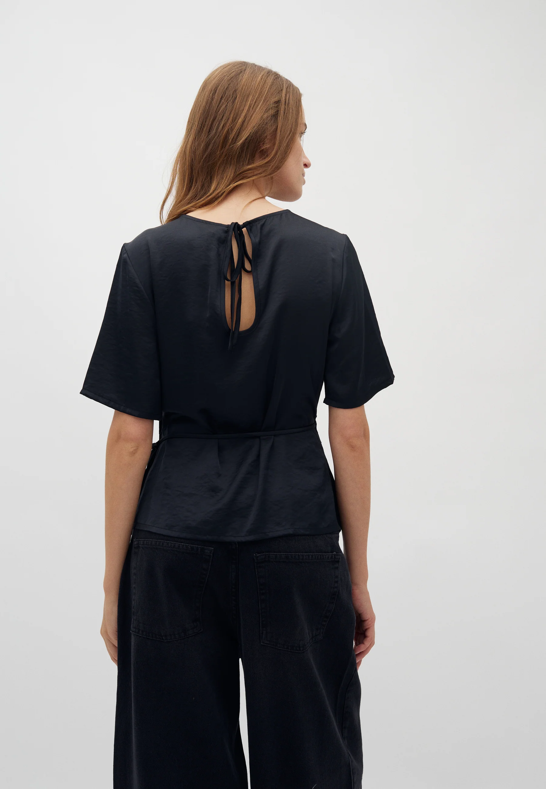 Kylar Short-M Blouse - Black - Image 3