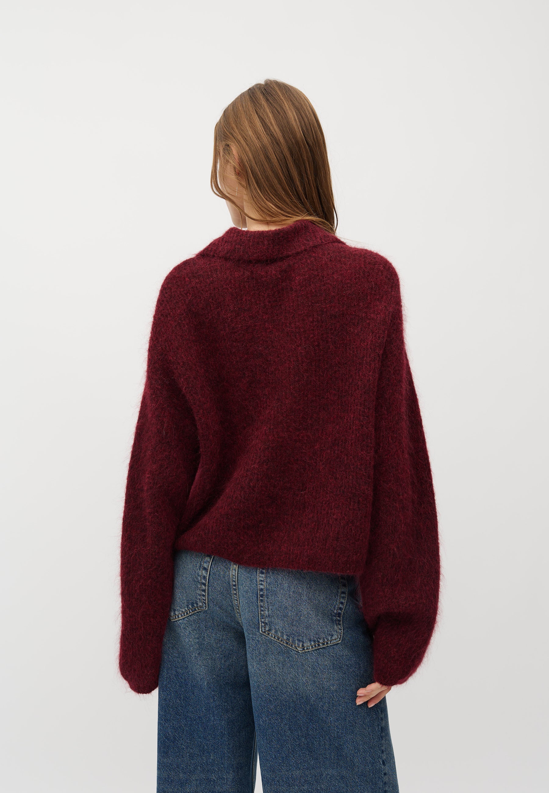 Larya-M Knit Cardigan - Fig - Image 2