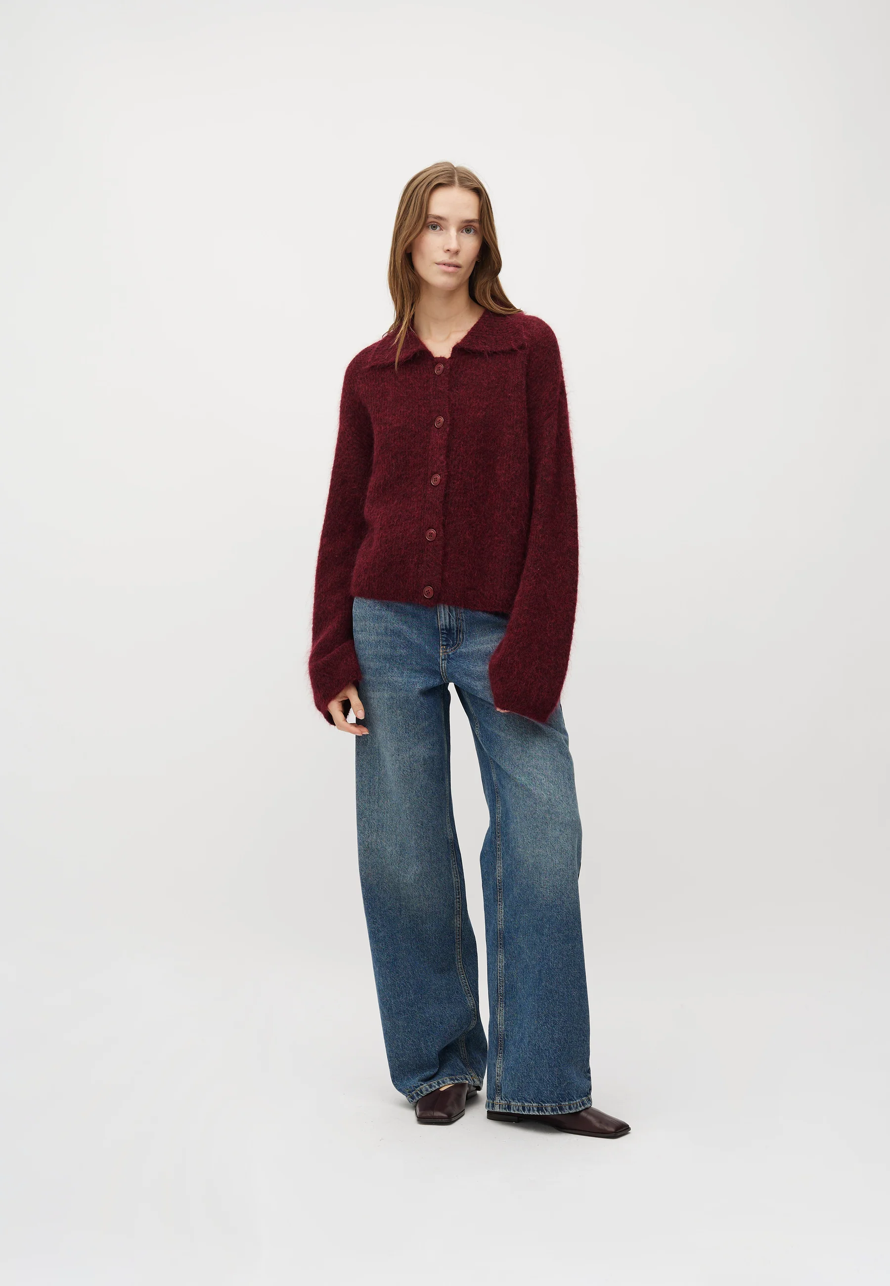 Larya-M Knit Cardigan - Fig - Image 3