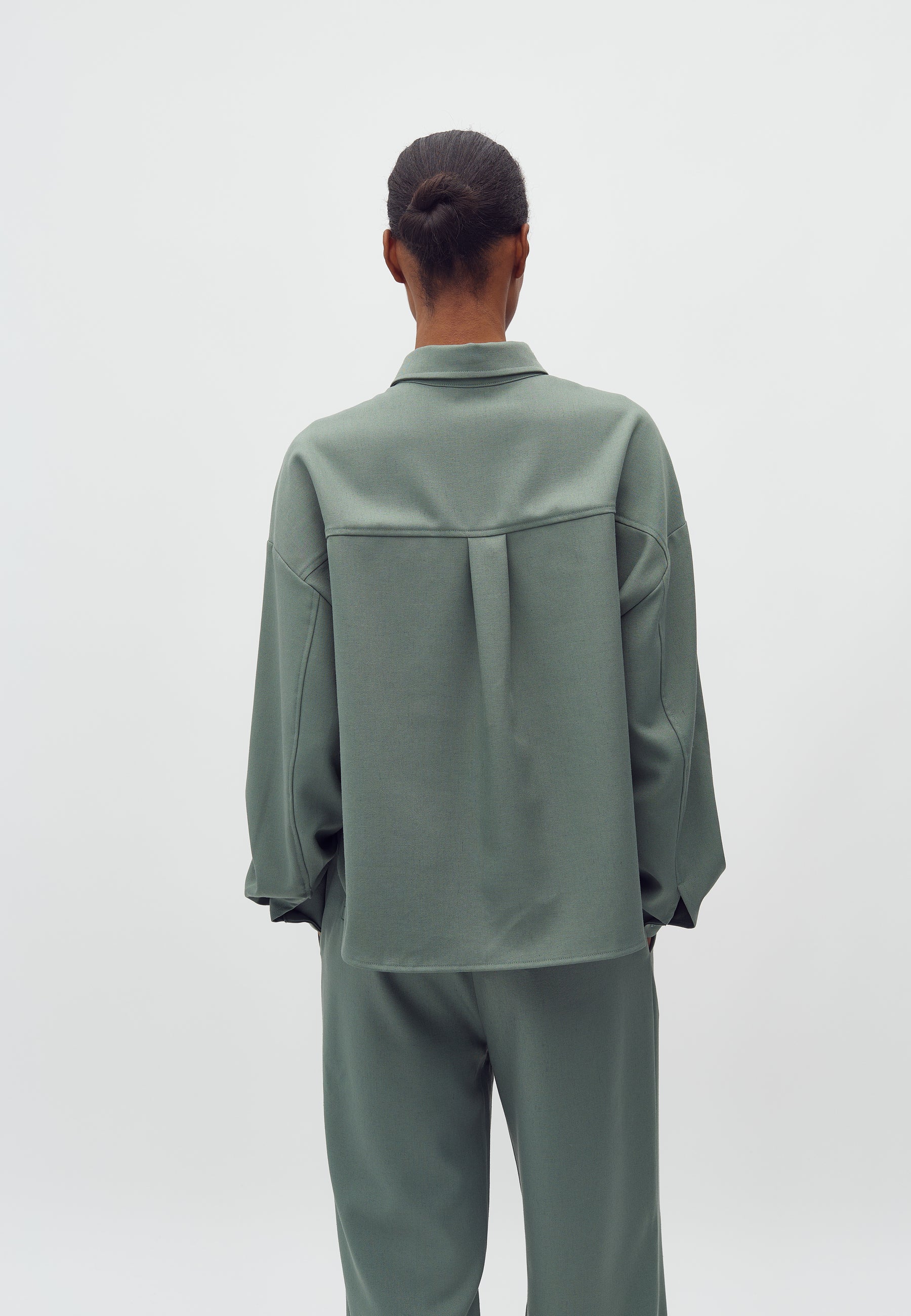 Levya-M Shirt - Iceberg Green Melange - Image 3