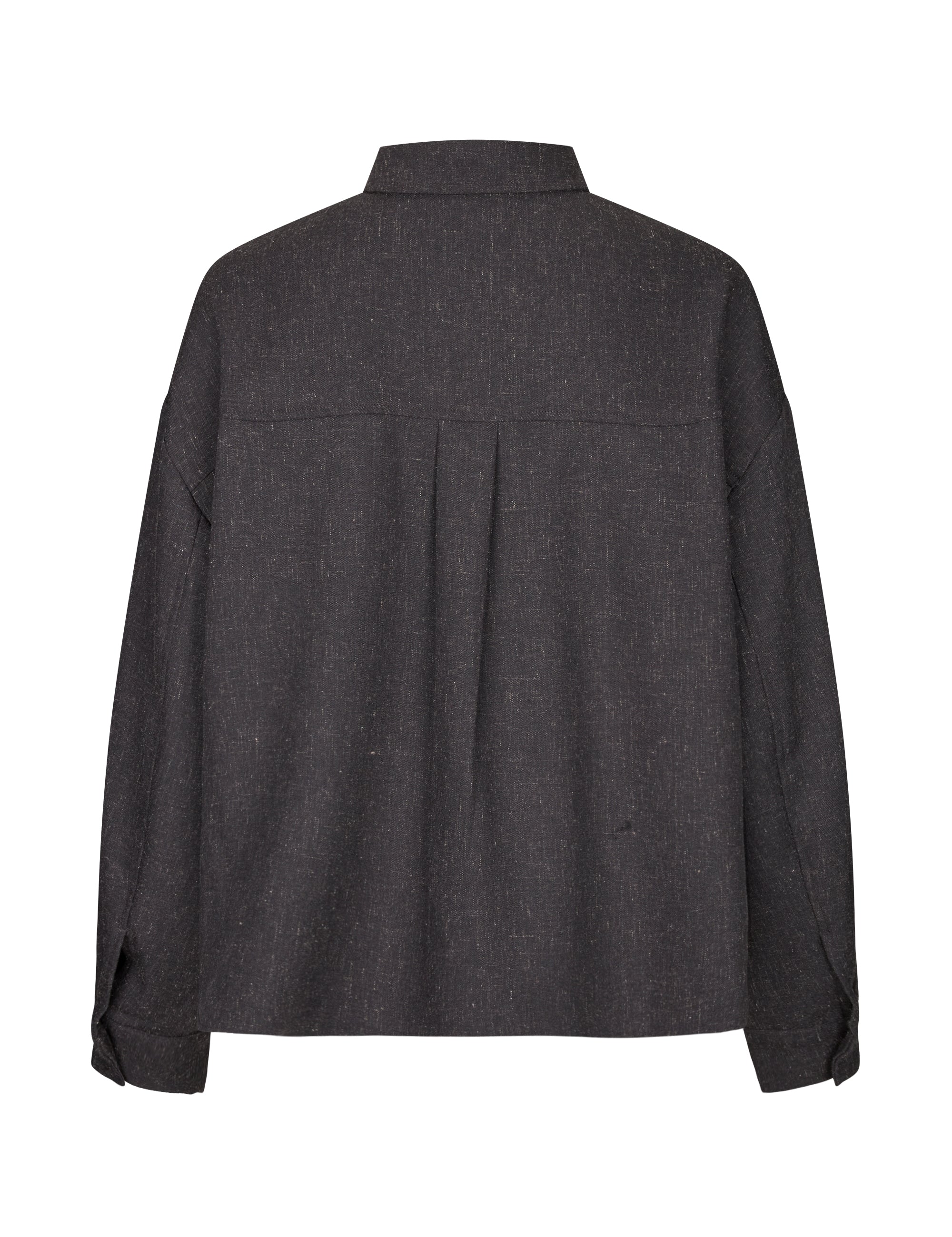 Levya-M Shirt - Midnight Navy Melange - Image 6