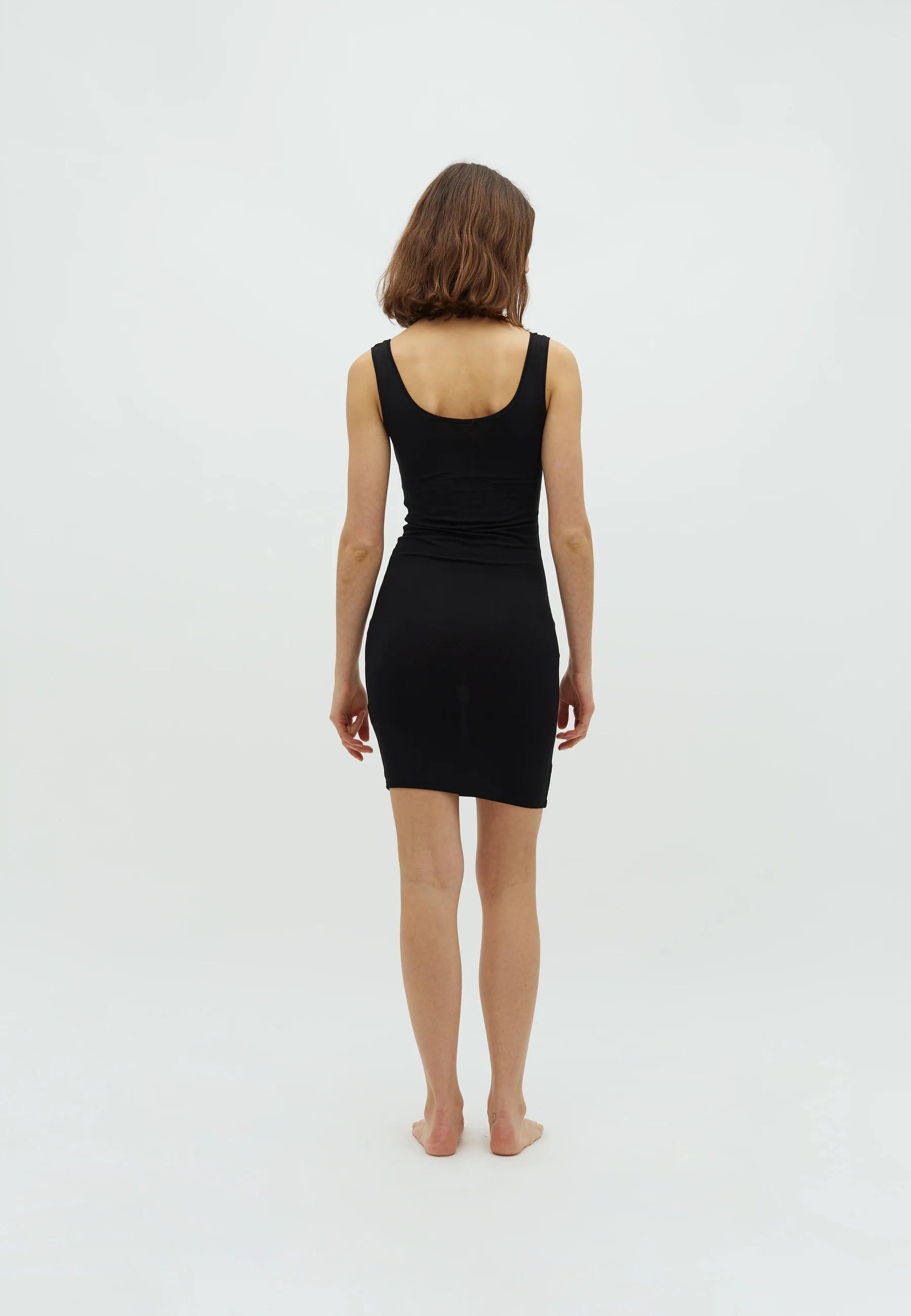 Lina Basic Top - Black - Image 3
