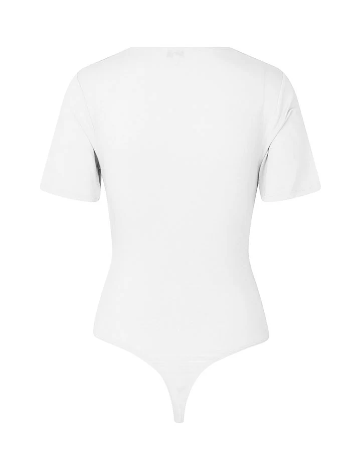 Lione SS-M Bodystocking - Optical White - Image 5