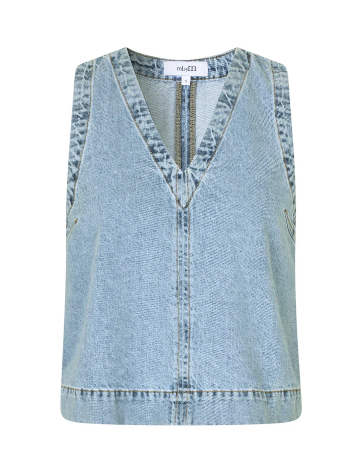 Louisana-M Top - Vintage Light Blue - Image 5