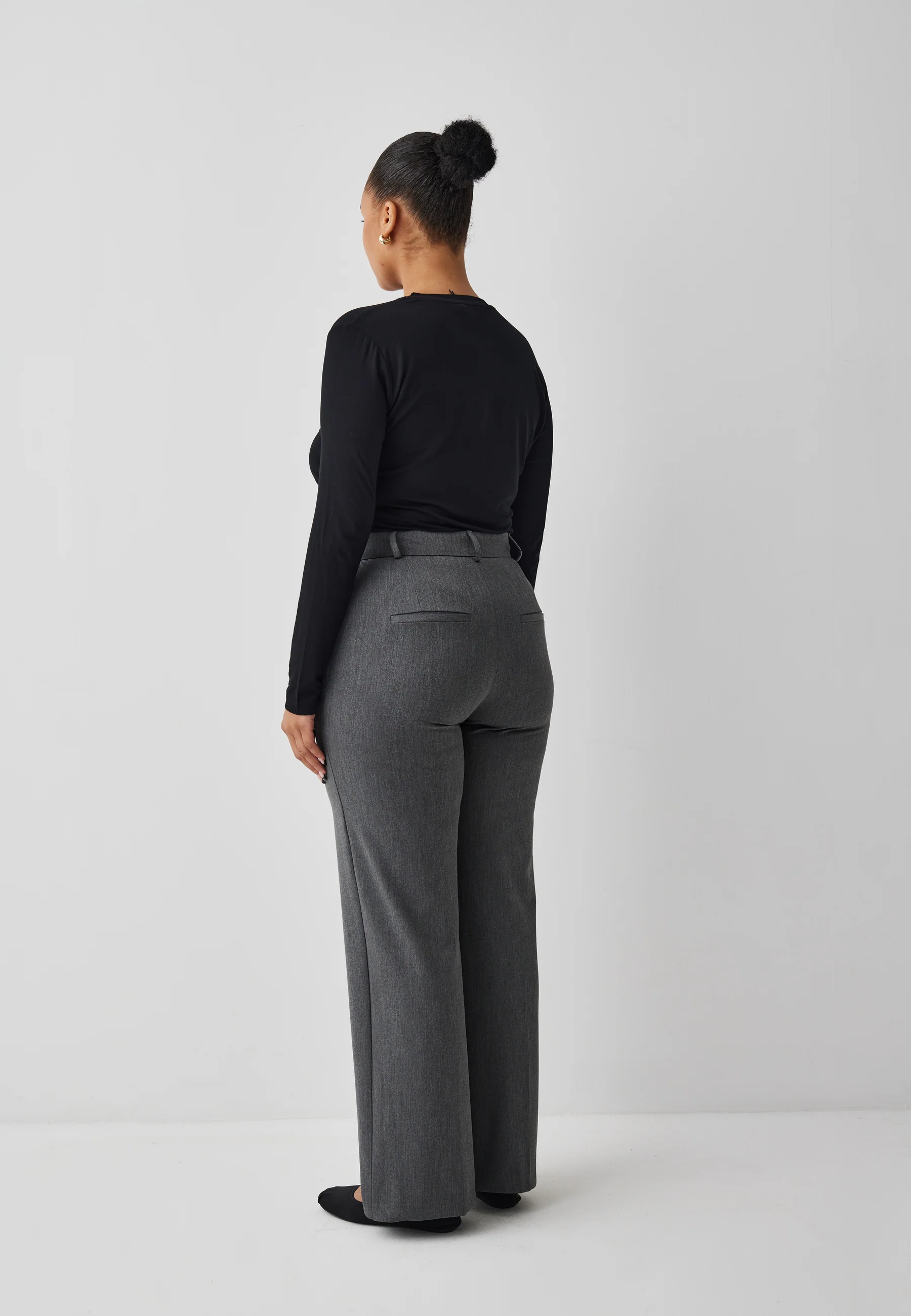 Lucy-M Trousers - Medium Melange - Image 10