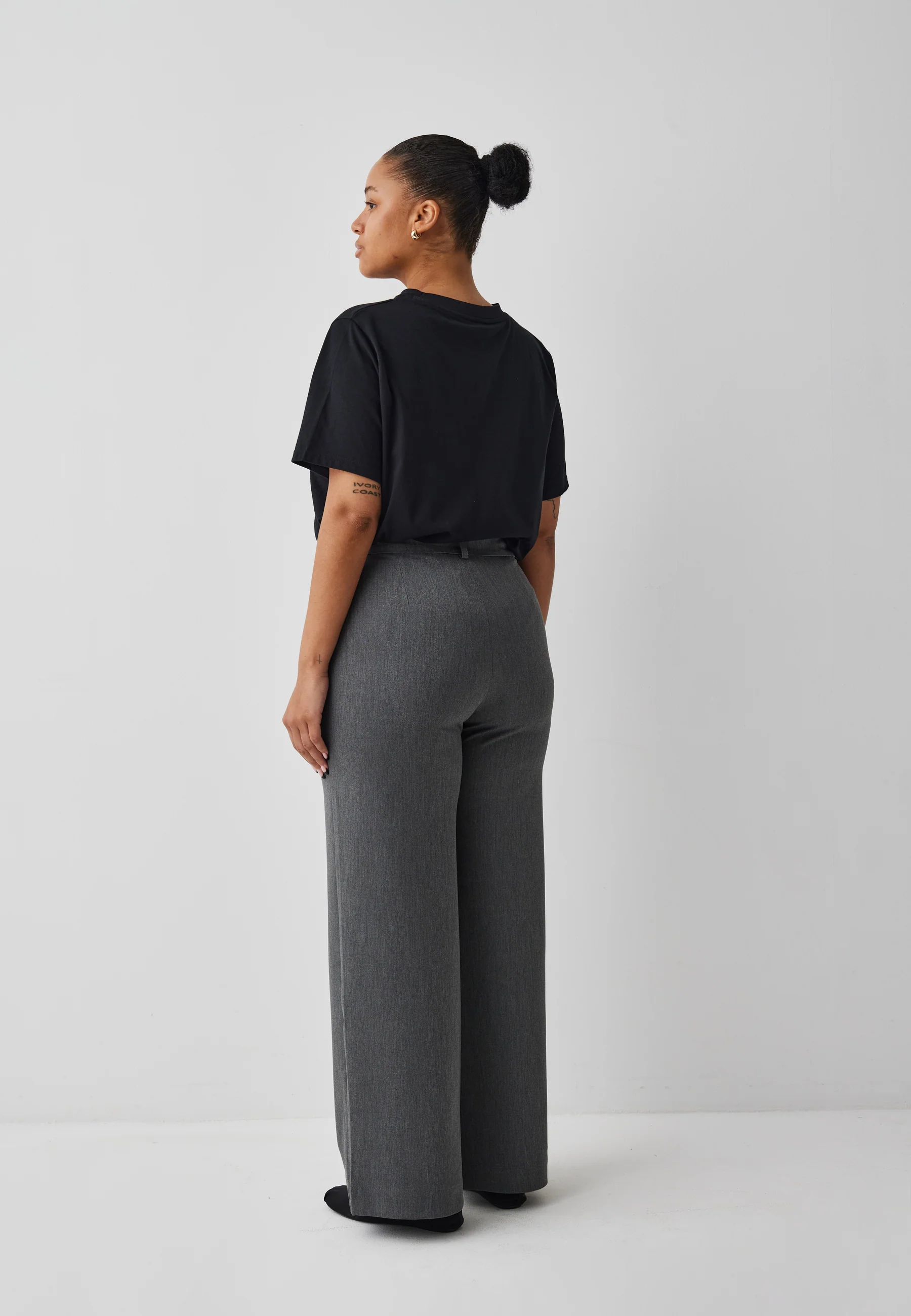 Lucy-M Trousers - Medium Melange - Image 14