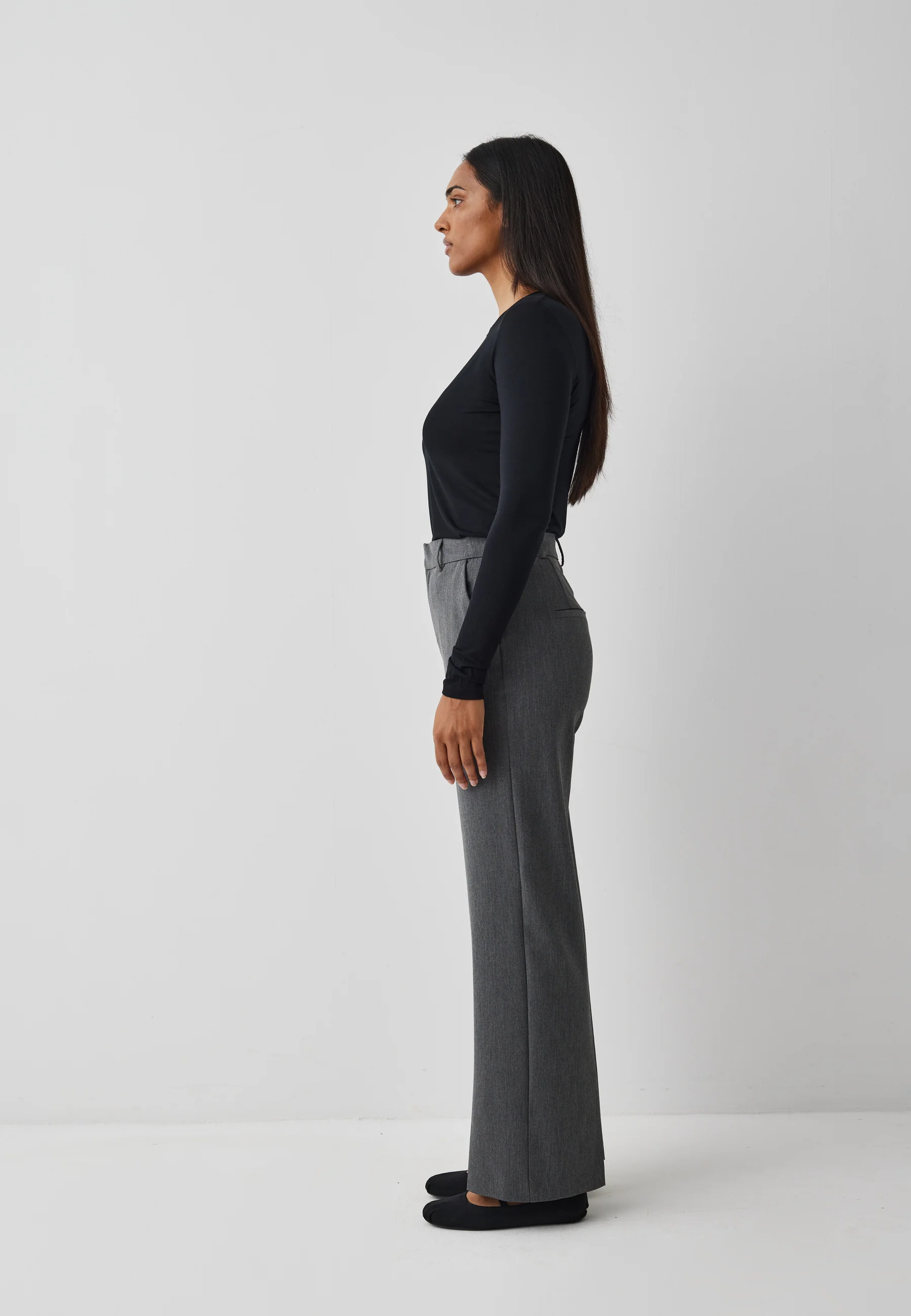 Lucy-M Trousers - Medium Melange - Image 18