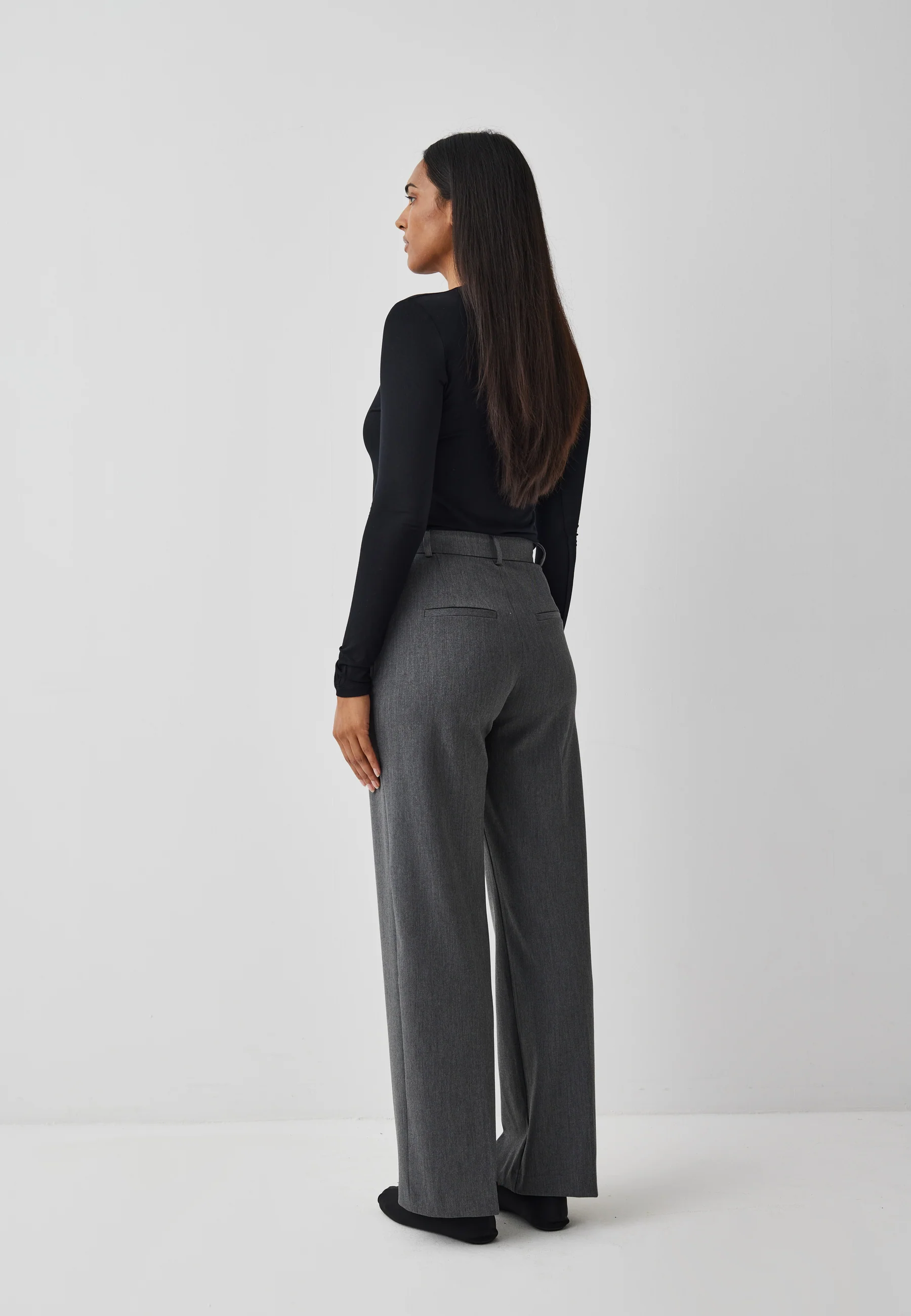 Lucy-M Trousers - Medium Melange - Image 19