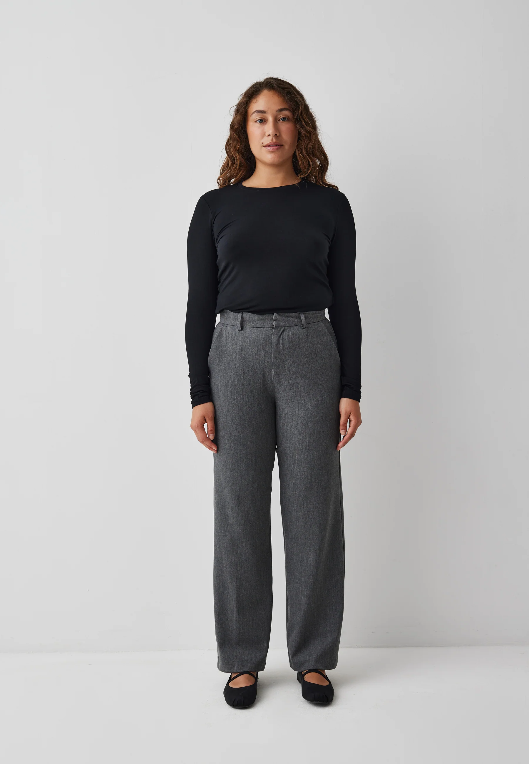 Lucy-M Trousers - Medium Melange - Image 22
