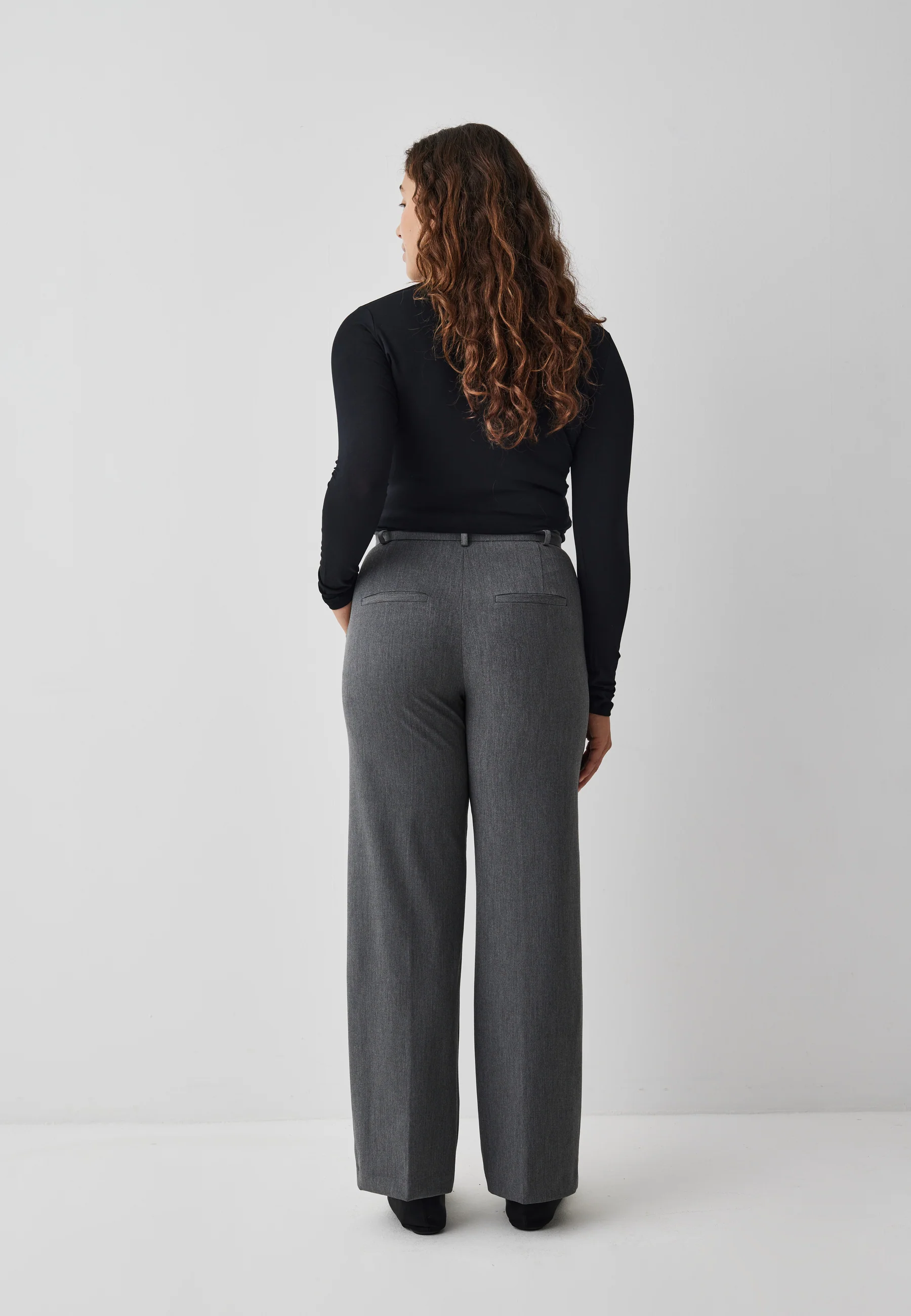 Lucy-M Trousers - Medium Melange - Image 26