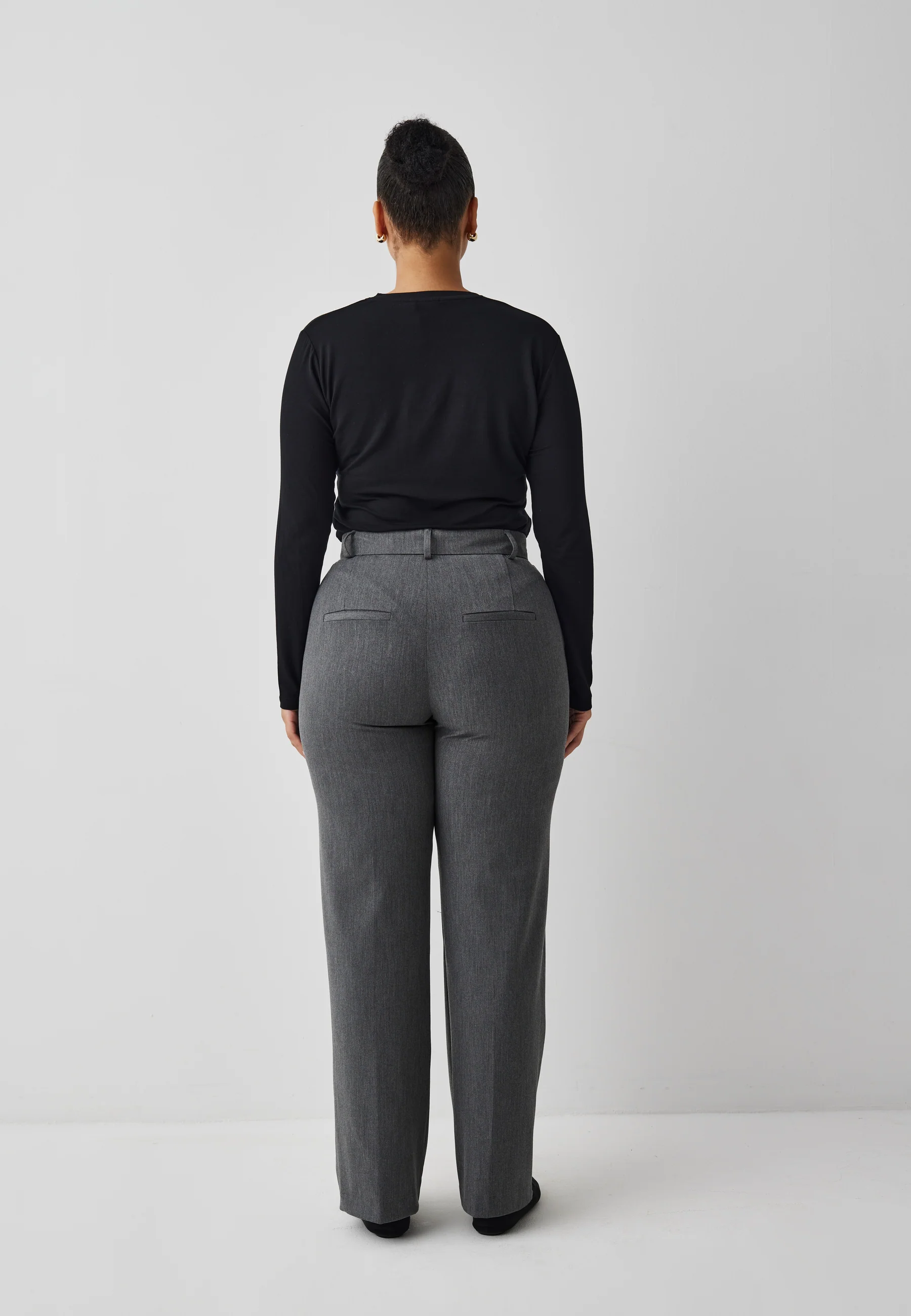 Lucy-M Trousers - Medium Melange - Image 27