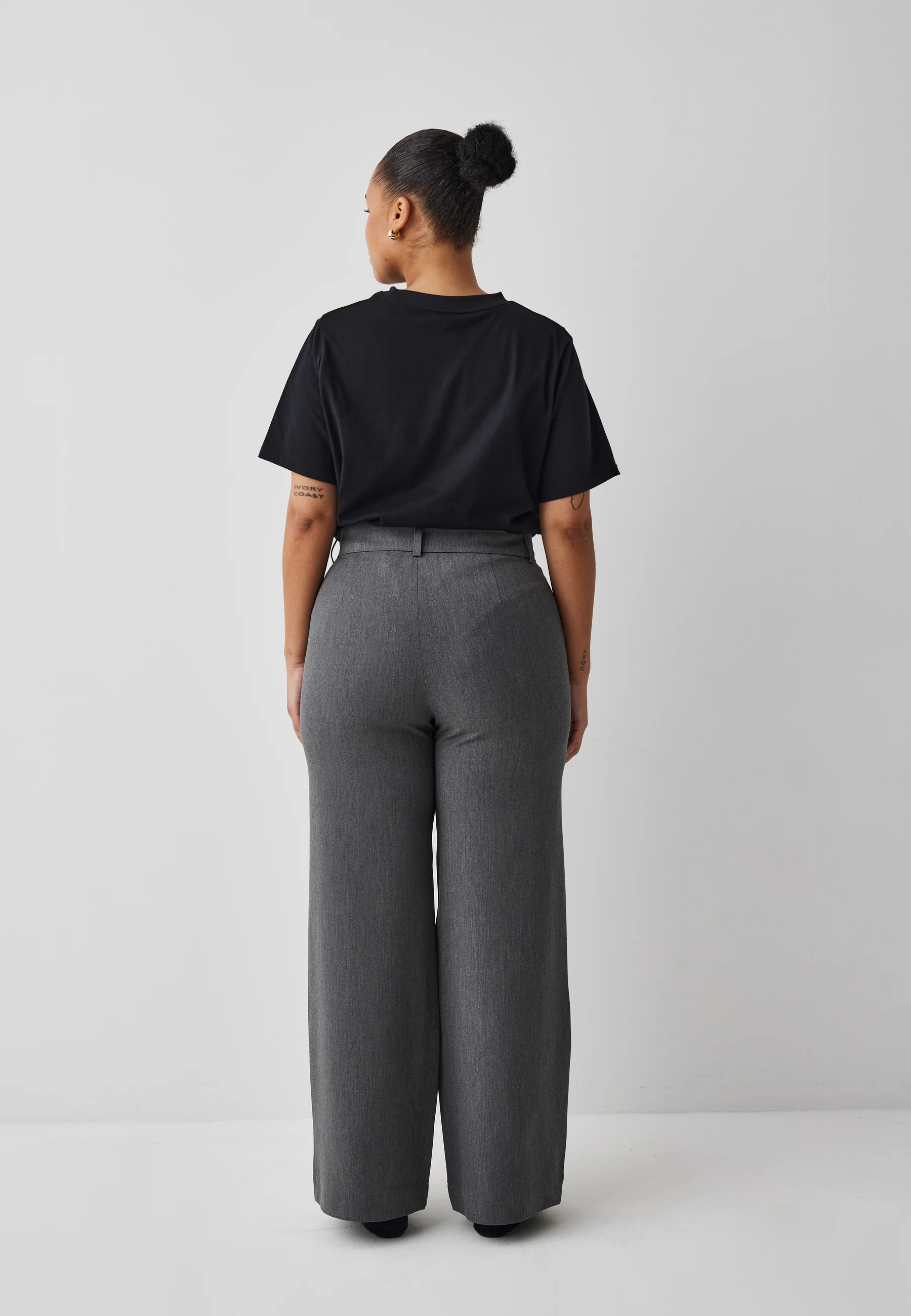 Lucy-M Trousers - Medium Melange - Image 28