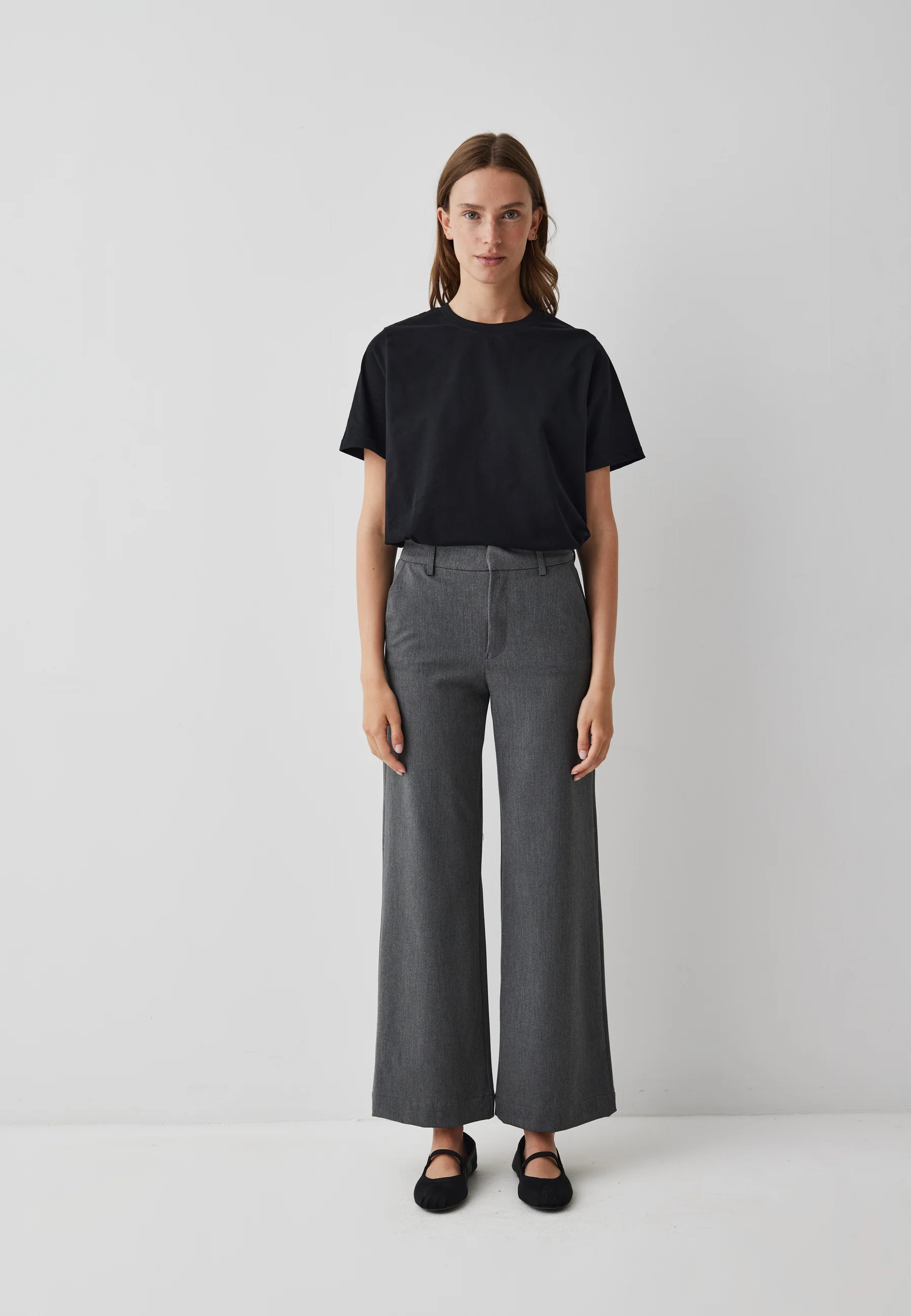 Lucy-M Trousers - Medium Melange - Image 29