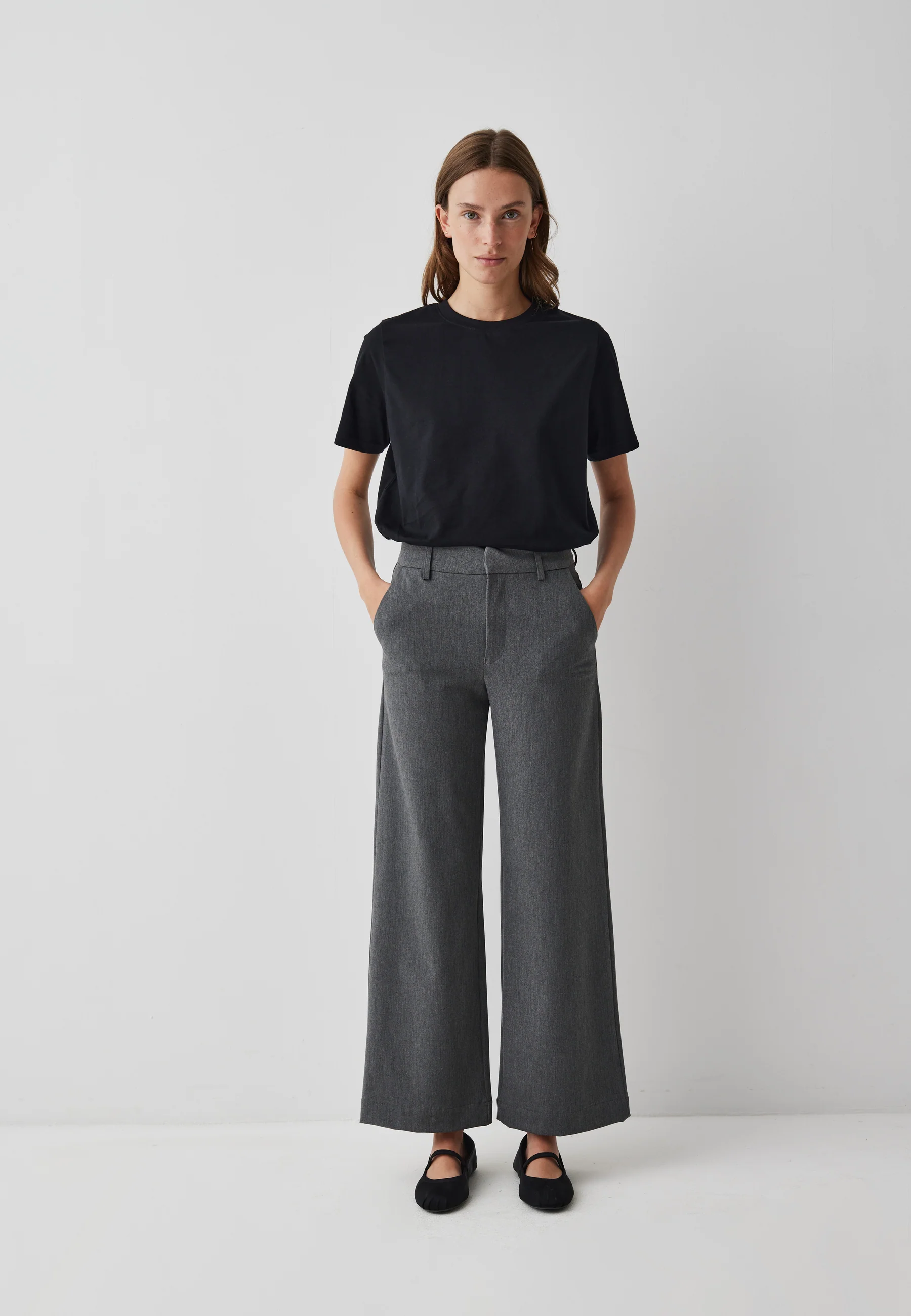 Lucy-M Trousers - Medium Melange - Image 30