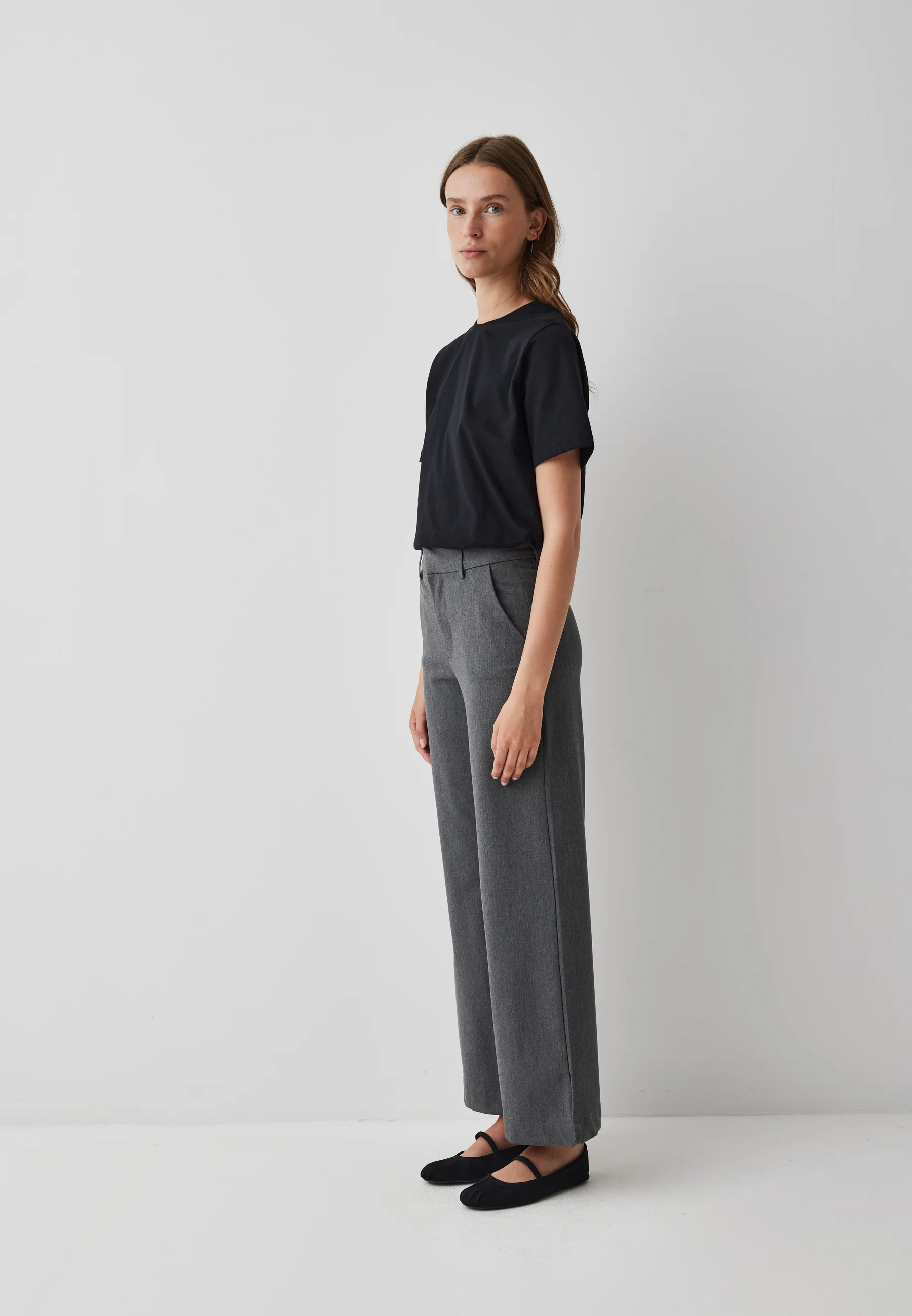 Lucy-M Trousers - Medium Melange - Image 31