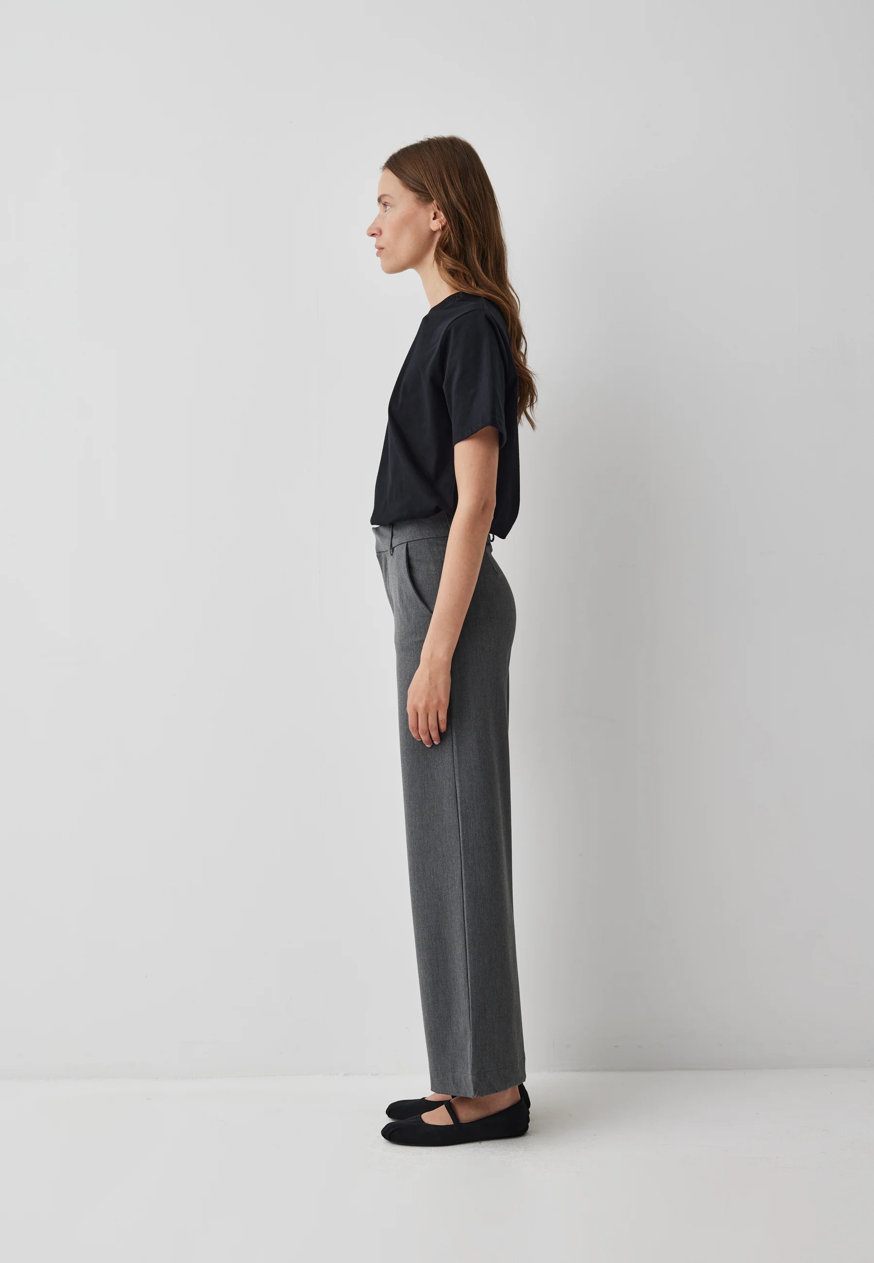 Lucy-M Trousers - Medium Melange - Image 32