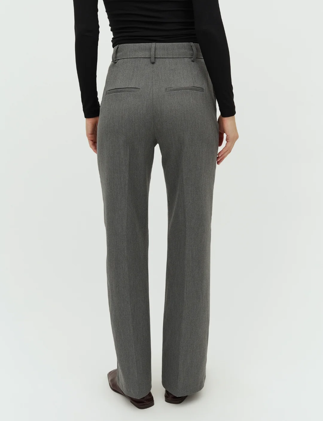 Lucy-M Trousers - Medium Melange - Image 4