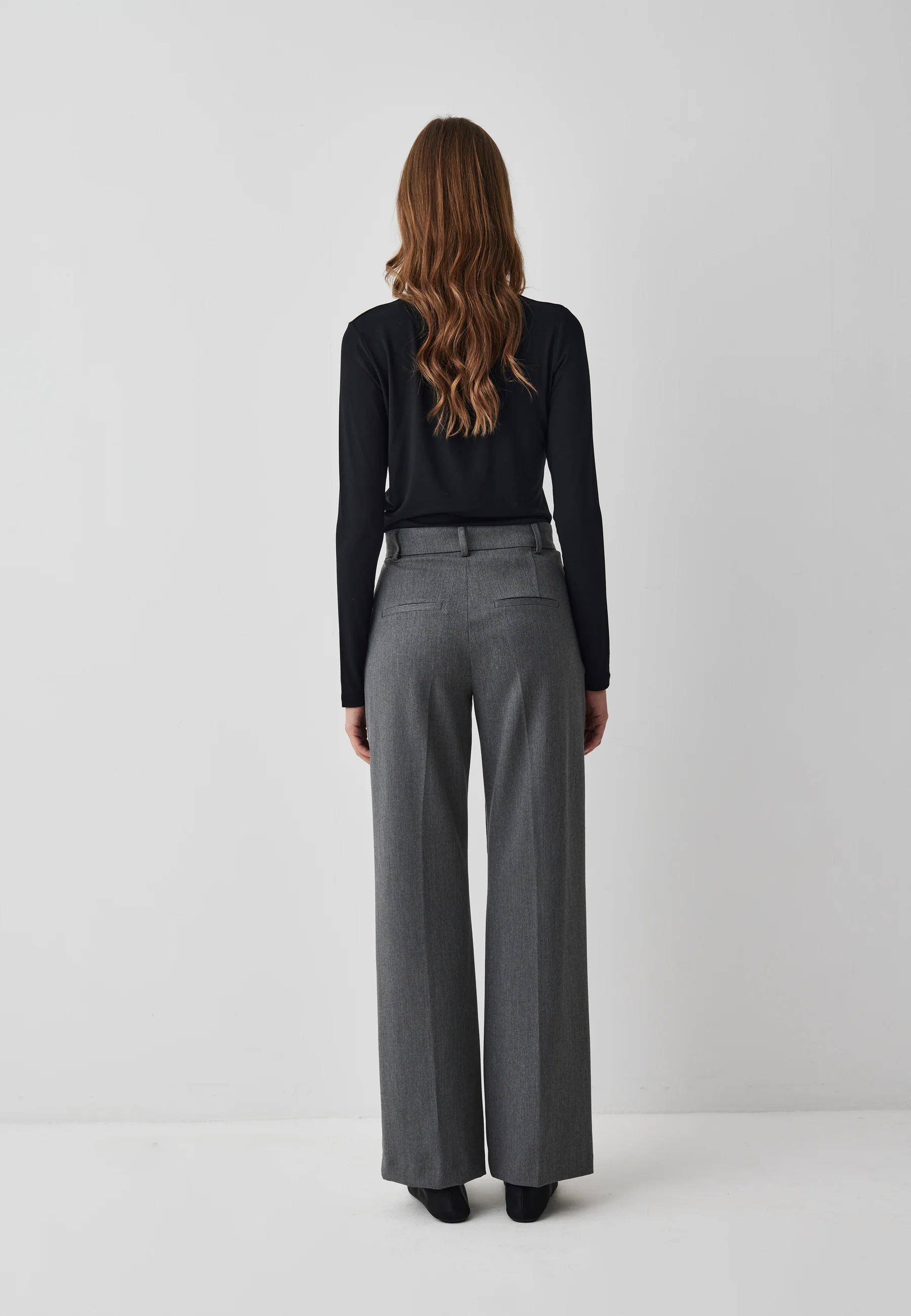 Lucy-M Trousers - Medium Melange - Image 5