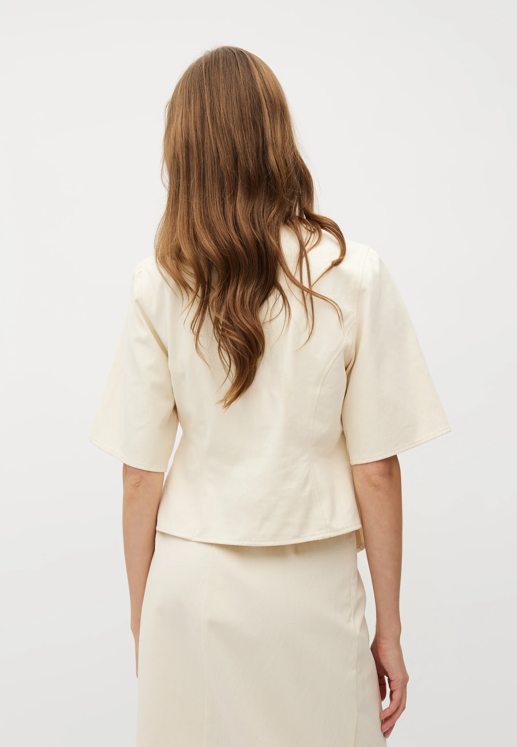 Macha-M Blouse - Ecru - Image 3