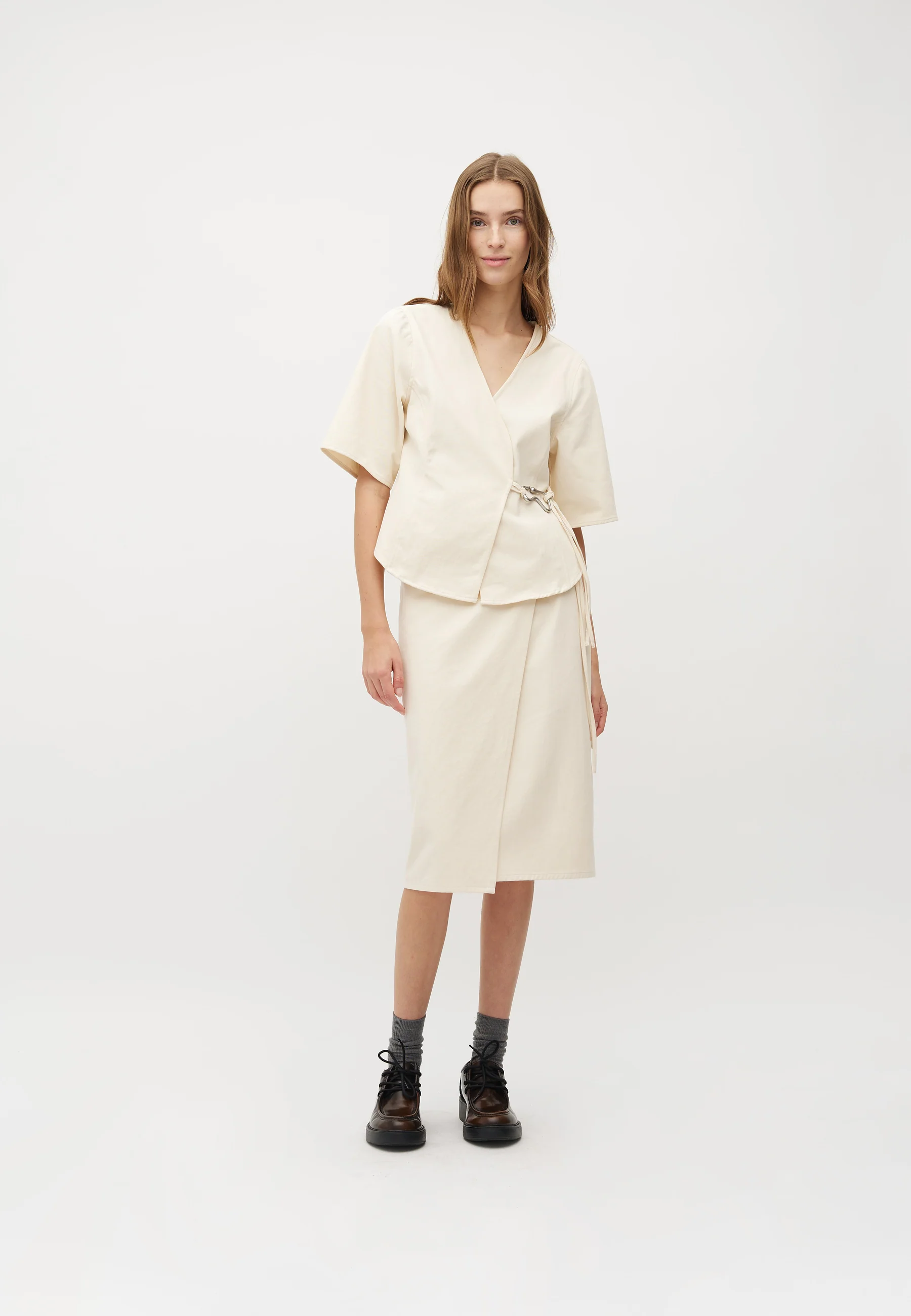 Macha-M Blouse - Ecru - Image 4