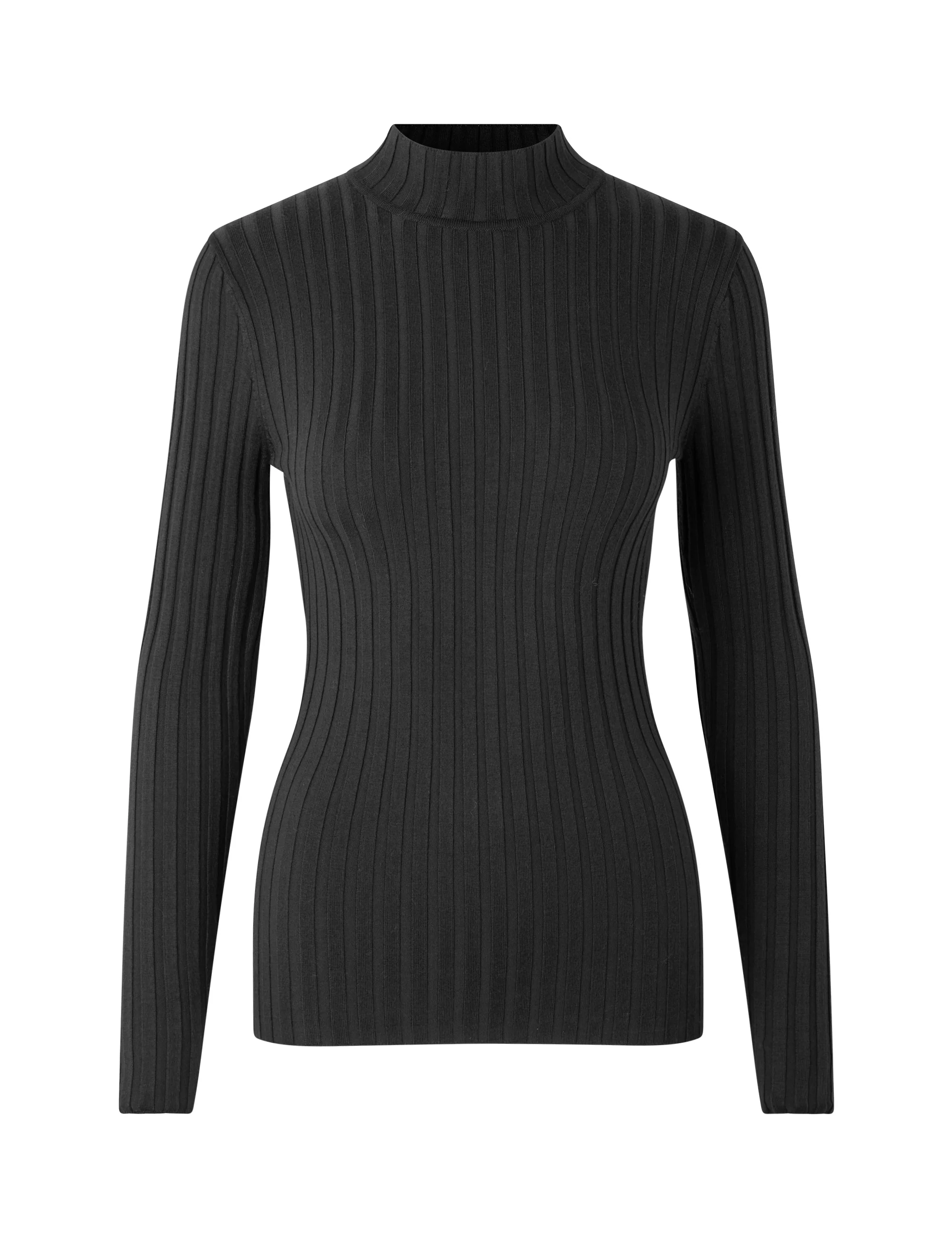 Magen Knit Blouse - Black - Image 5