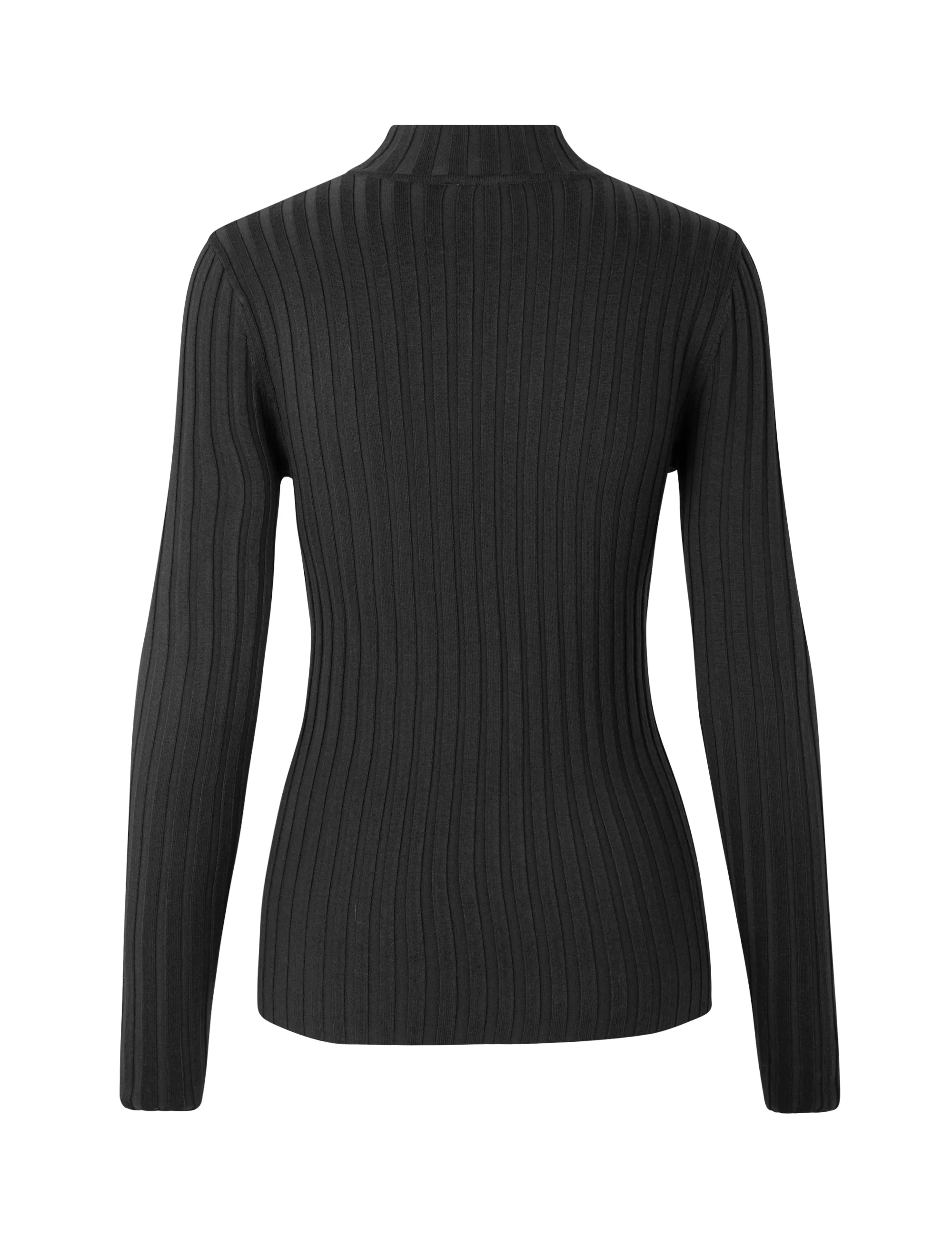 Magen Knit Blouse - Black - Image 6