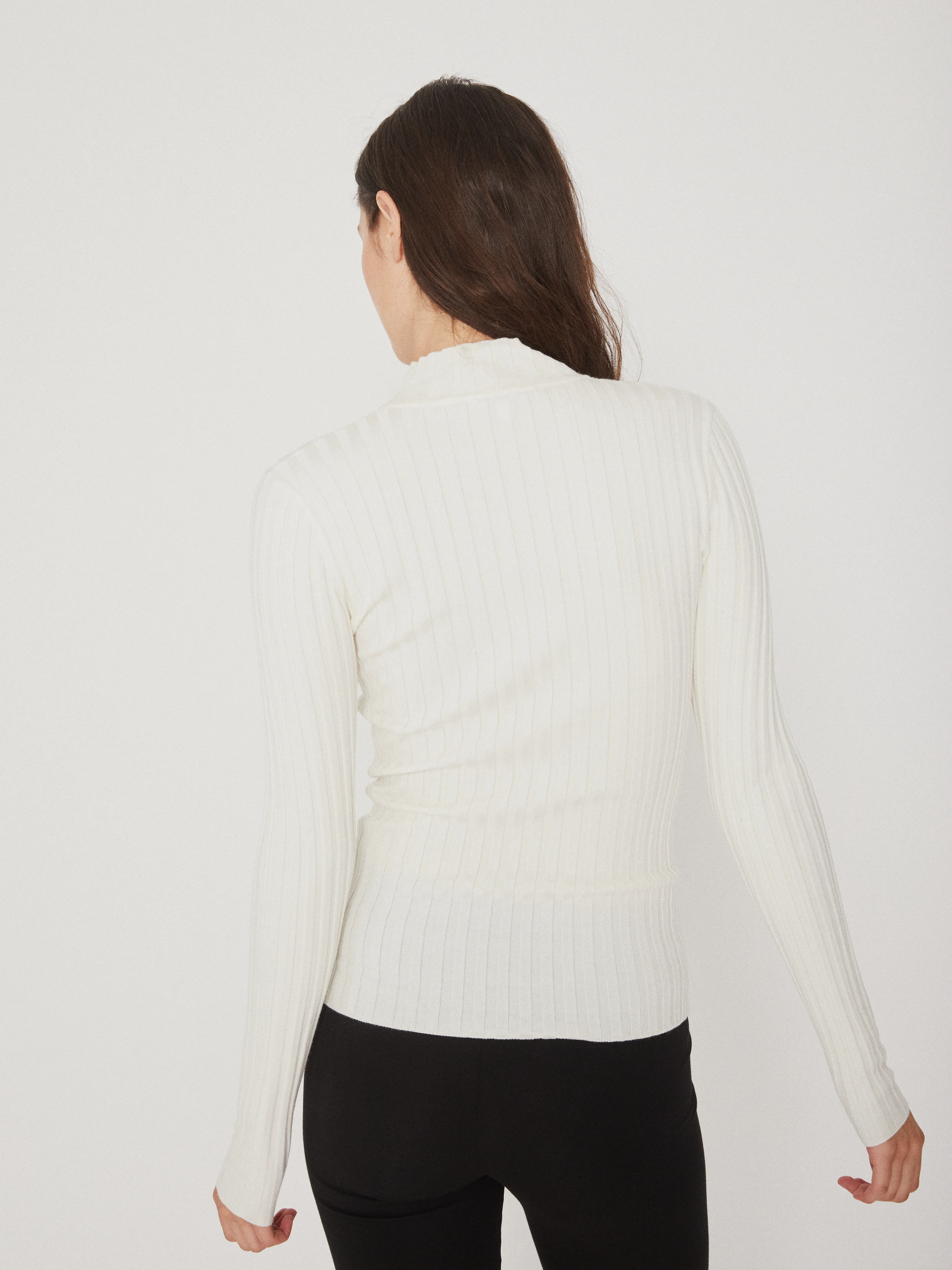 Magen Knit Blouse - Sugar - Image 2