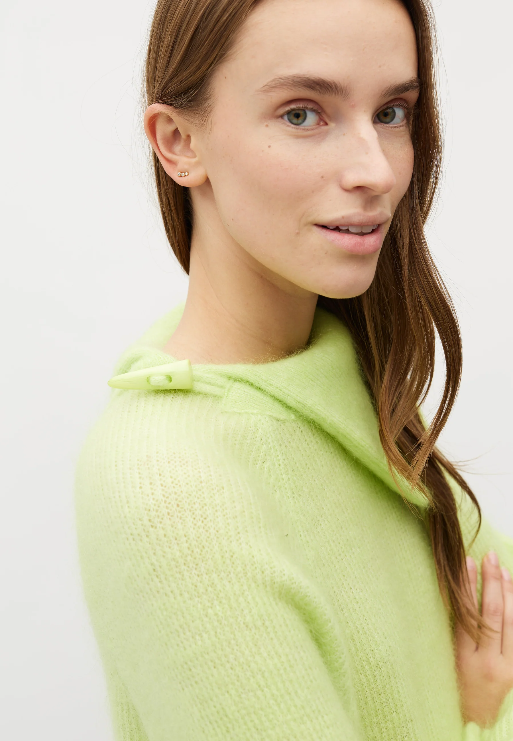 Mali-M Knit Sweater - Sunny Lime - Image 2