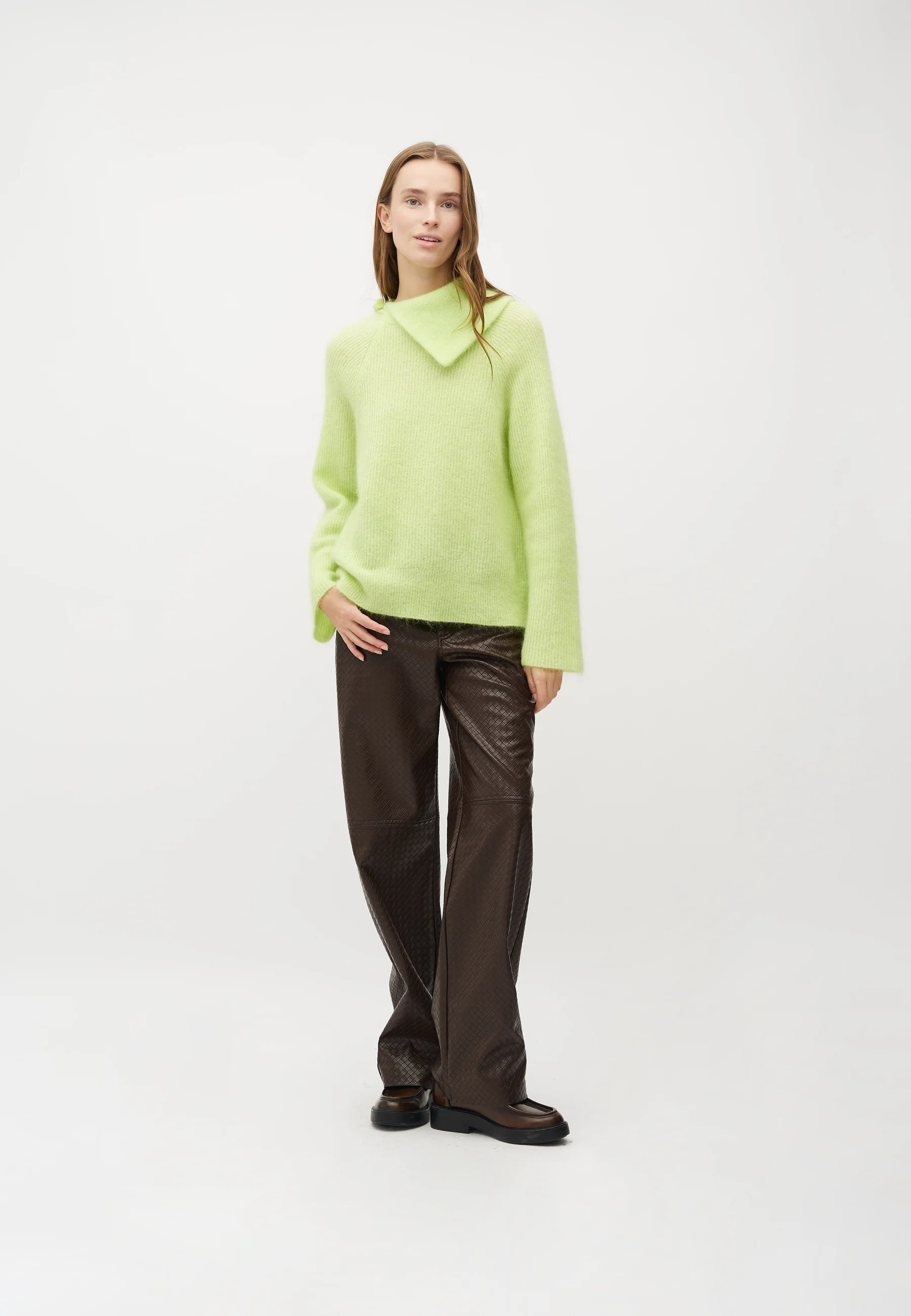 Mali-M Knit Sweater - Sunny Lime - Image 4