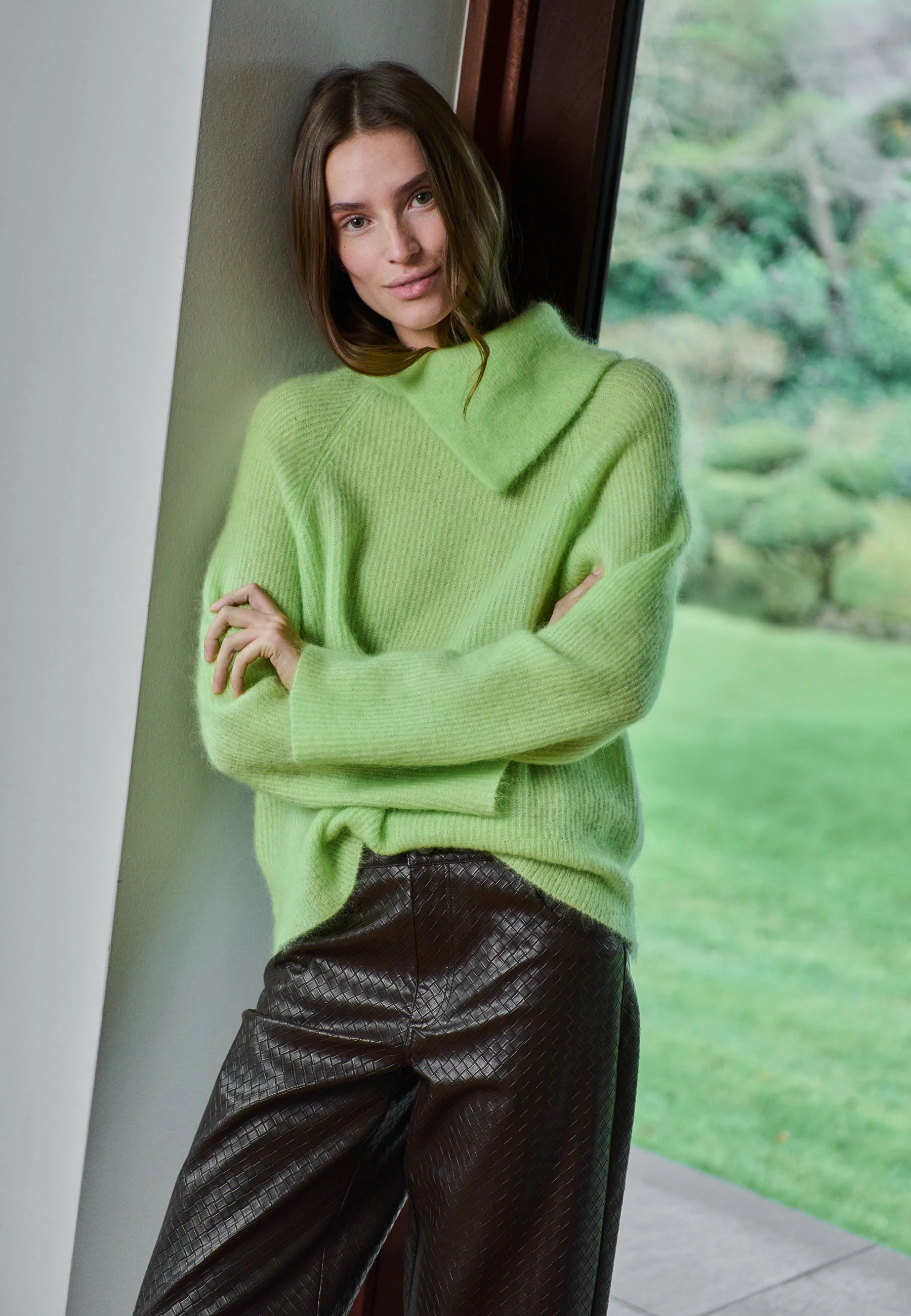 Mali-M Knit Sweater - Sunny Lime - Image 7