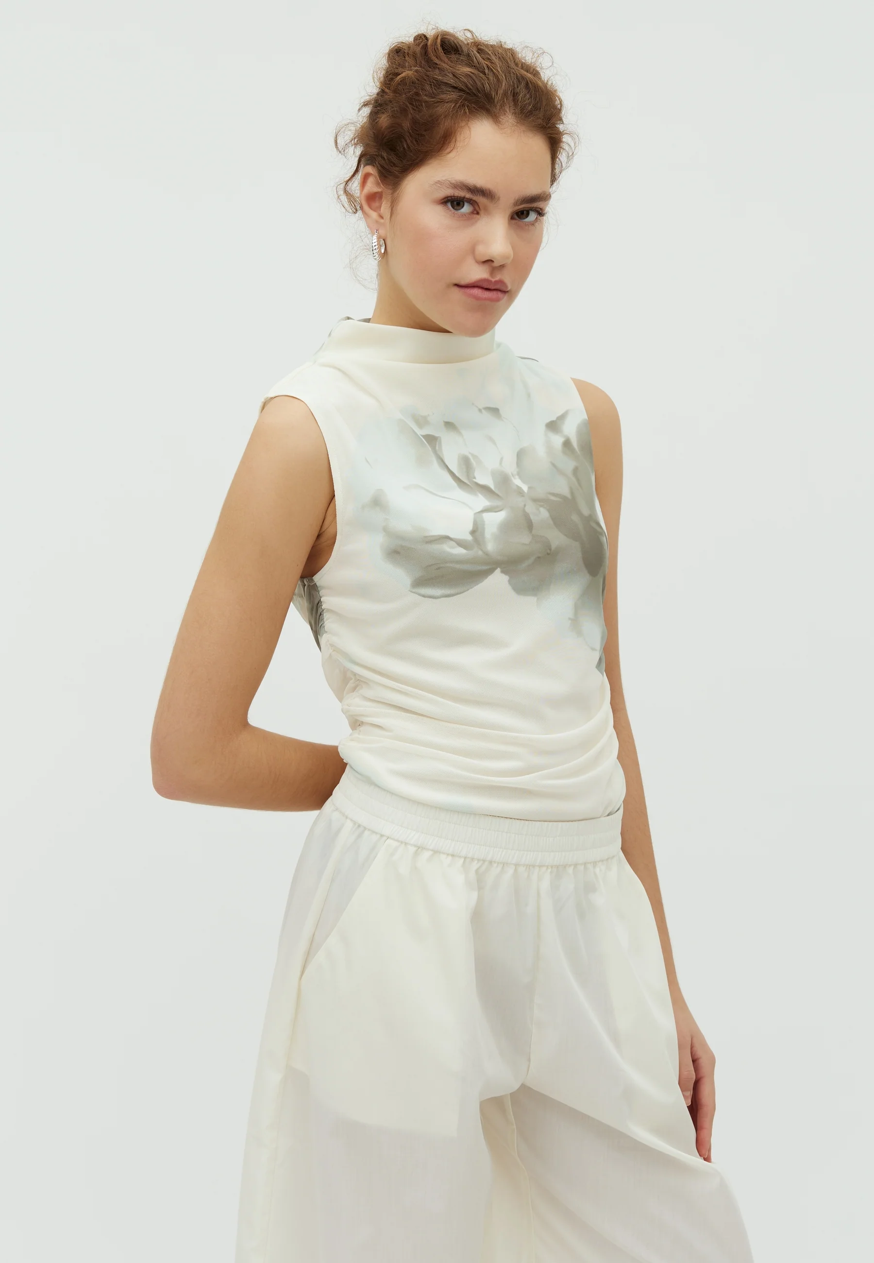 Marceline-M Top - Florella Print
