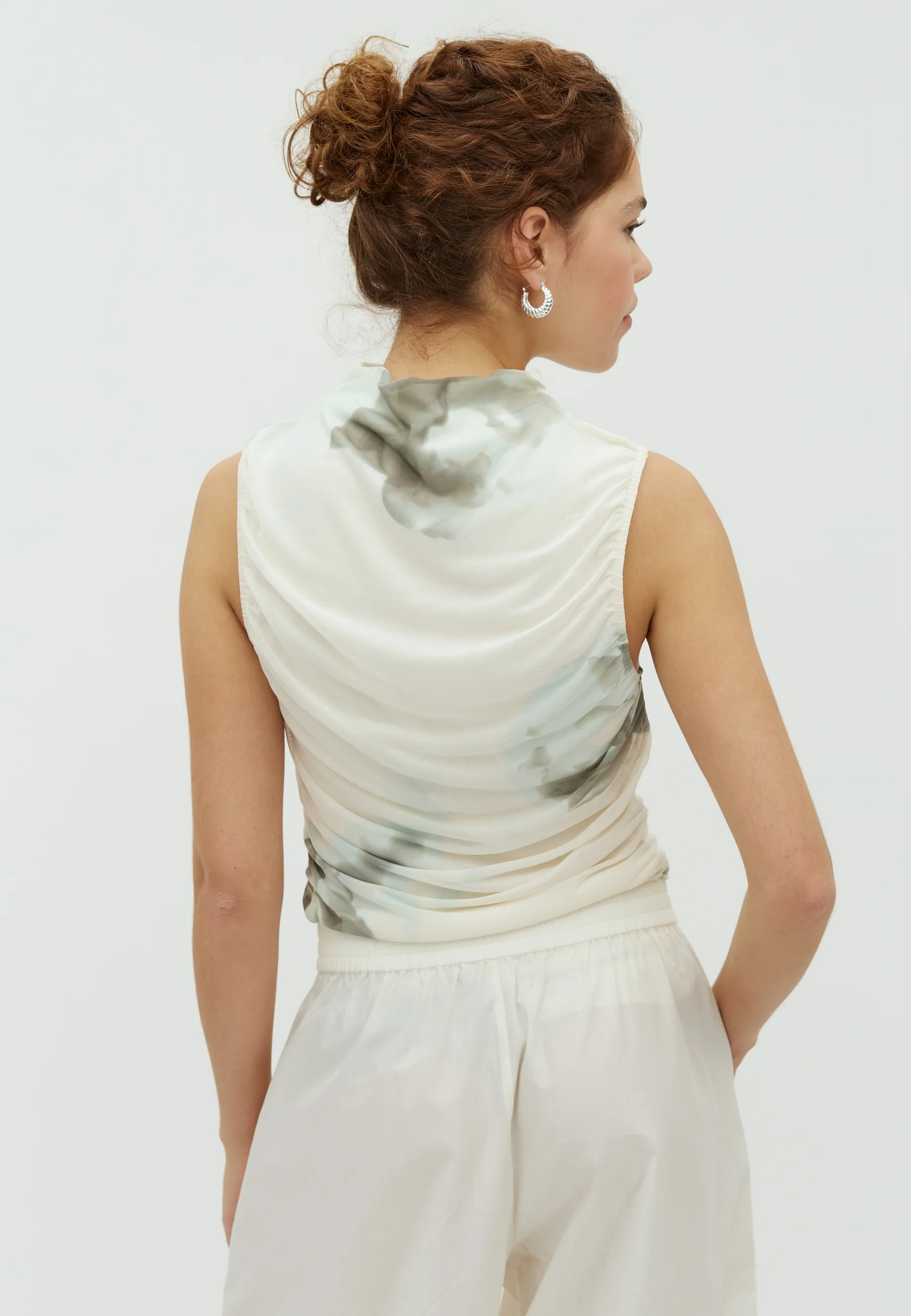 Marceline-M Top - Florella Print - Image 3