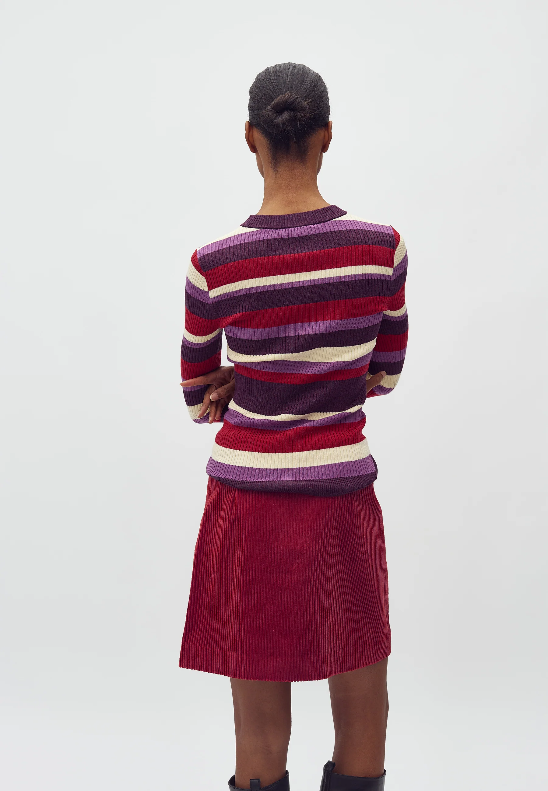 Marlie-M Skirt - Karanda Red - Image 3