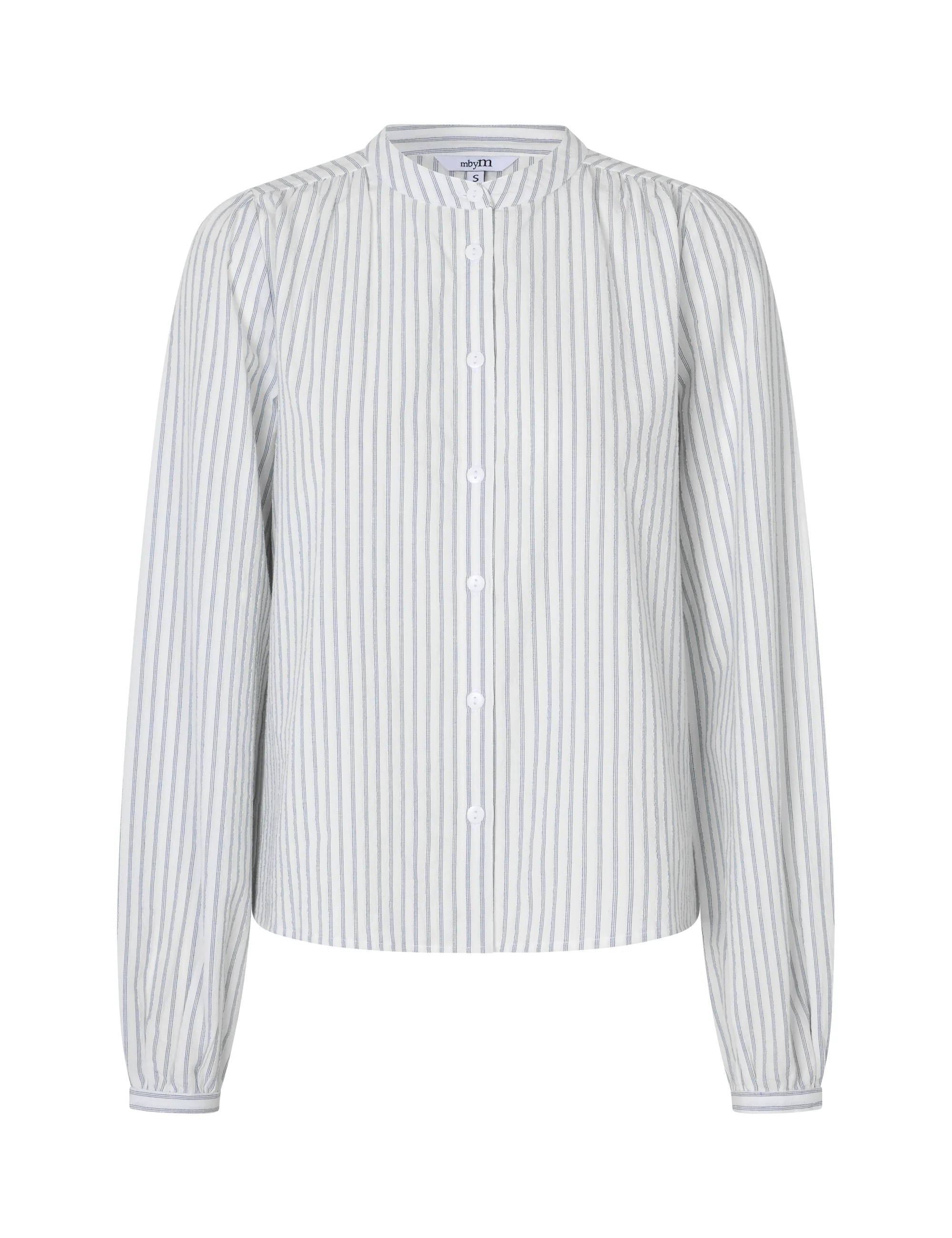 Mathily-M Shirt - Light Sugar Blue Stripe - Image 4