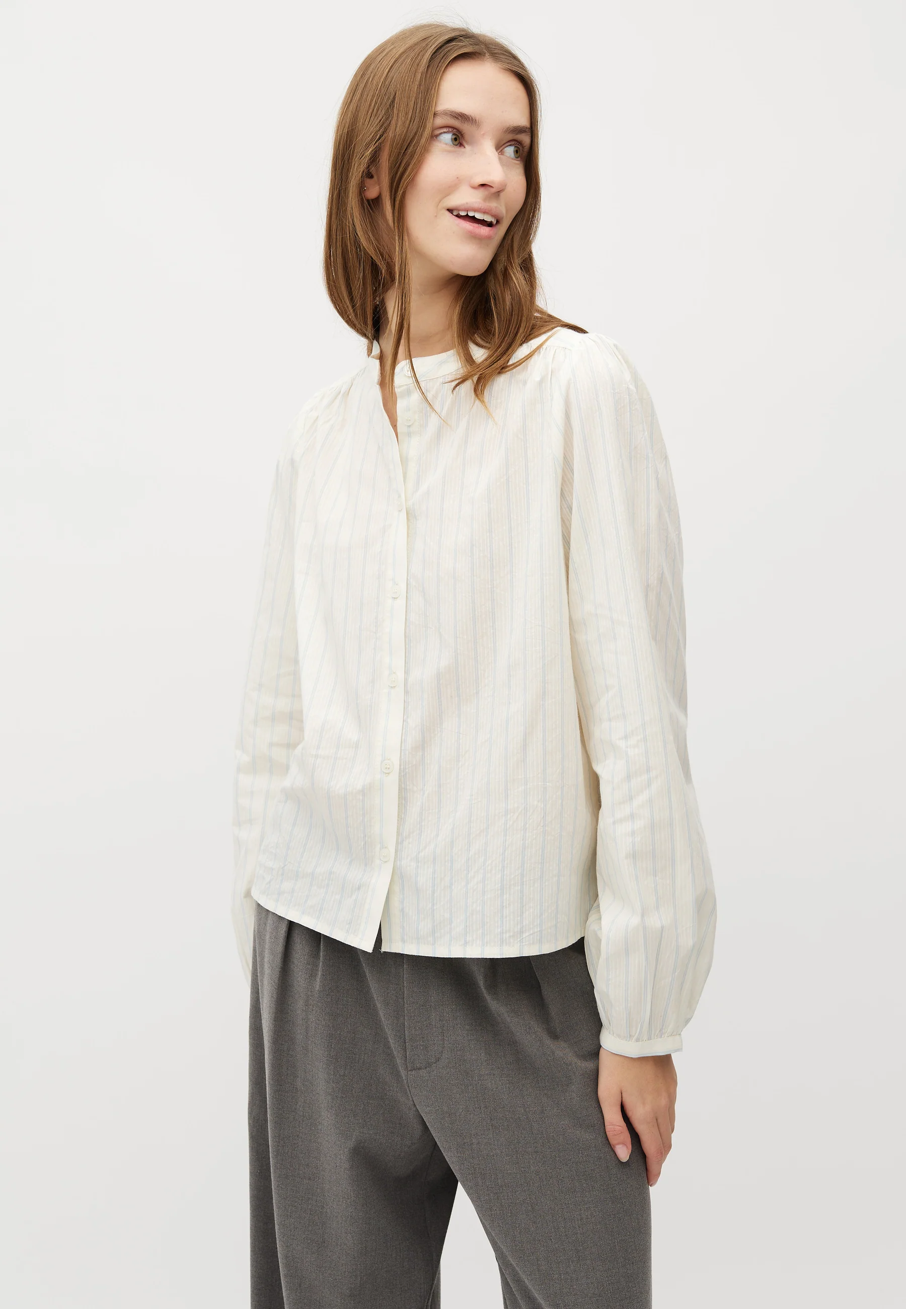 Mathily-M Shirt - Maliva Placid Blue Stripe