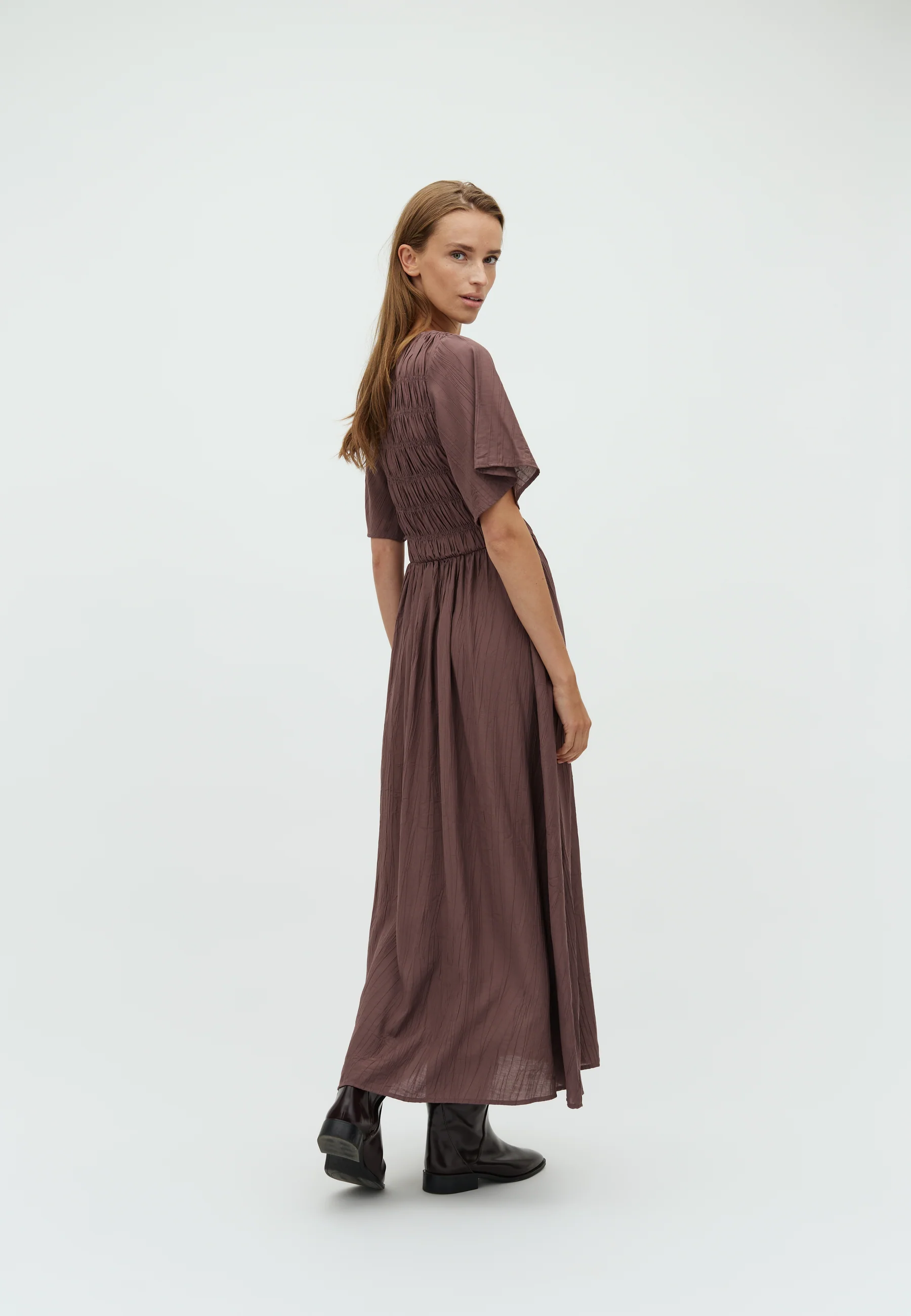 Mehina-M Dress - Brown Lilac - Image 3