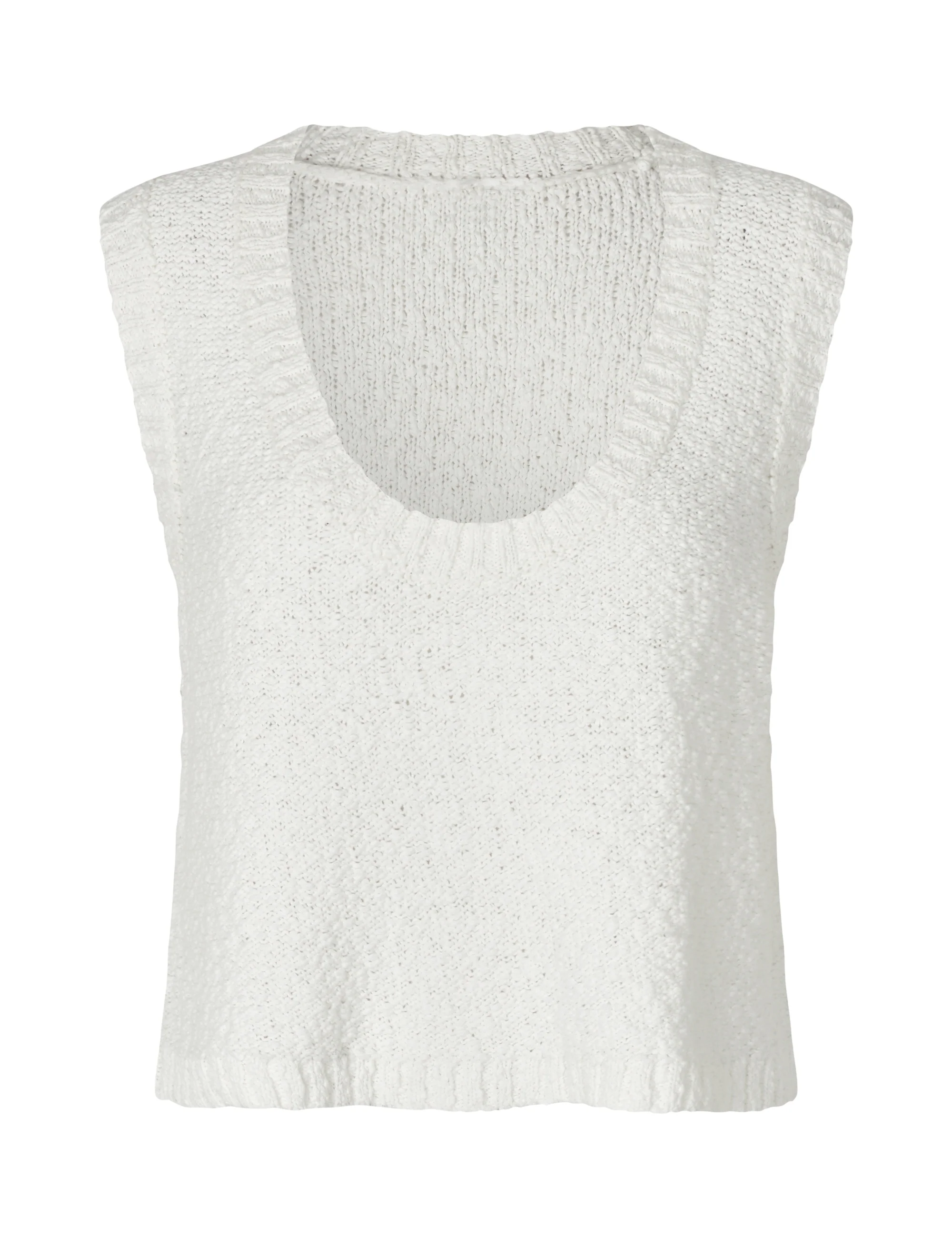 Merae-M Knit Top - White - Image 3