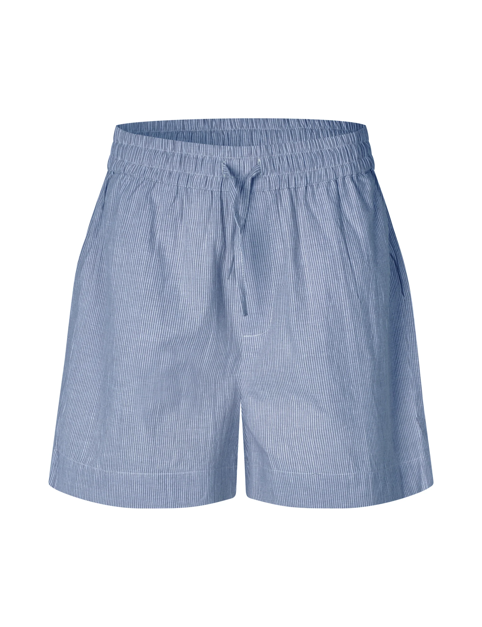 Meris-M Shorts - Blue White Stripe