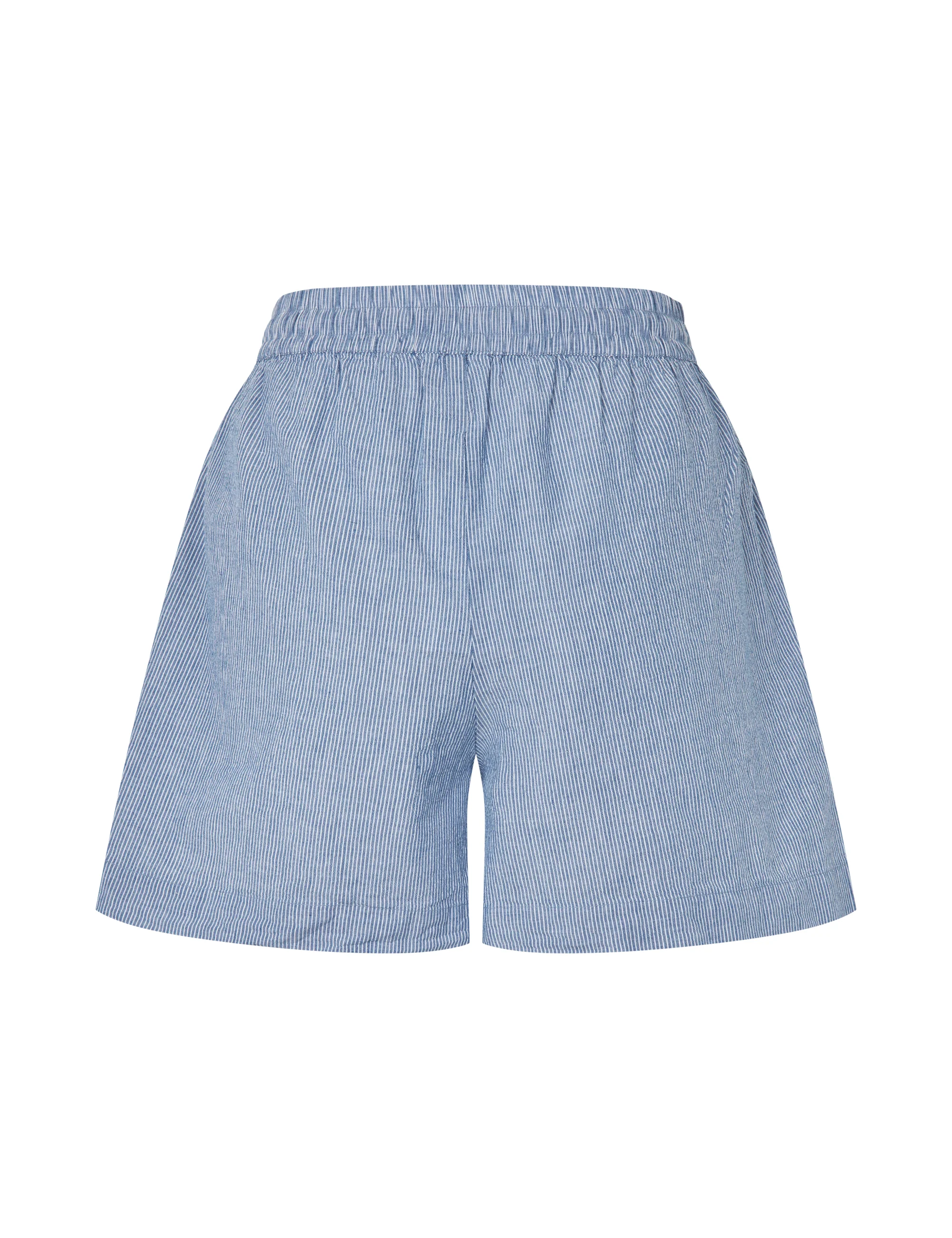 Meris-M Shorts - Blue White Stripe - Image 3