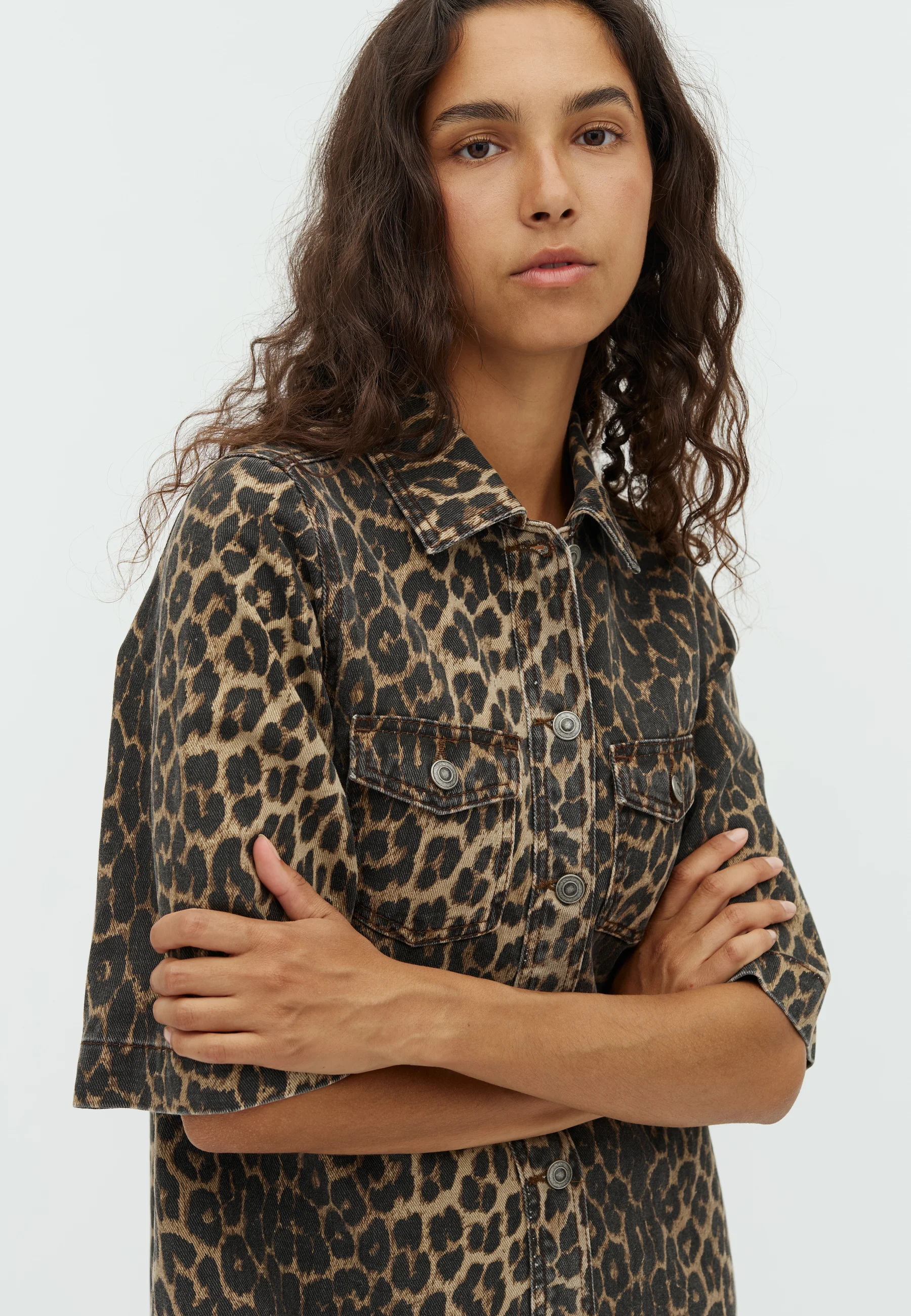 Mira-M Dress - Leopard Mist - Image 2