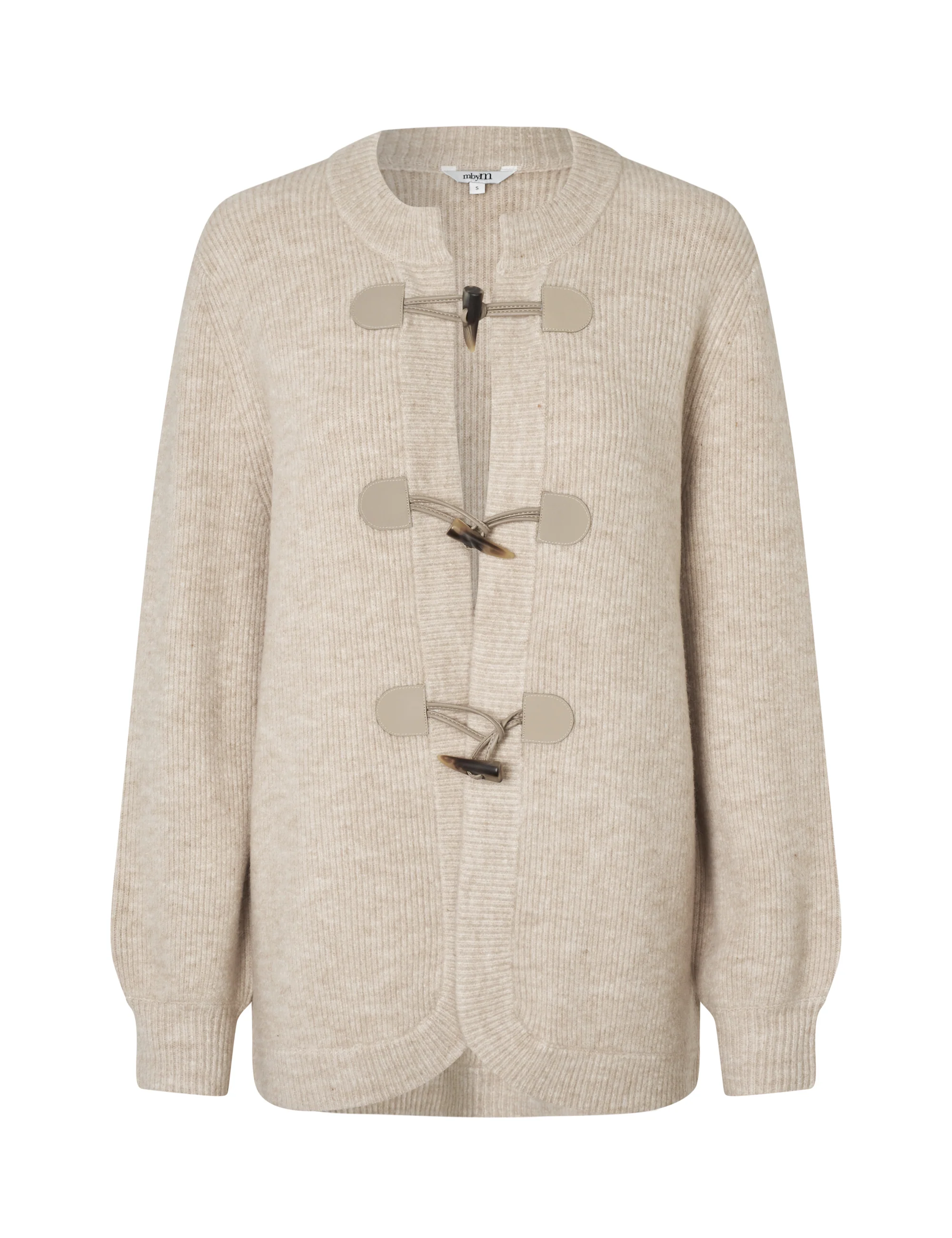 Miralinda-M Knit Cardigan - Oyster Melange - Image 5