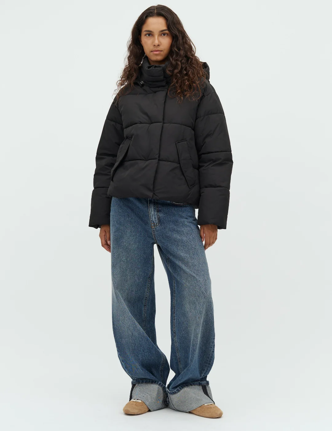 Mishal-M Puffer jacket - Black
