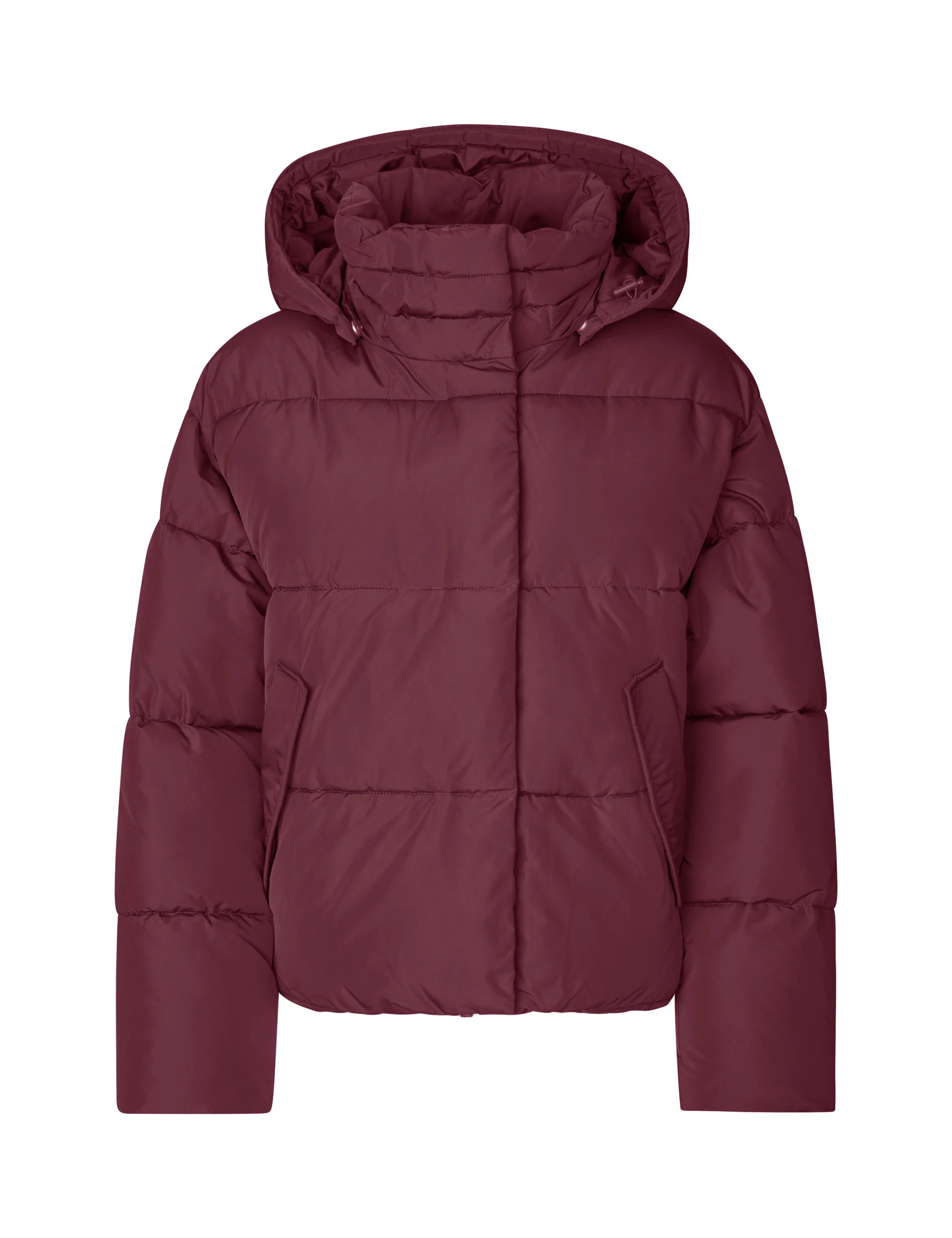 Mishal-M Puffer jacket - Vineyard Wine - Image 4