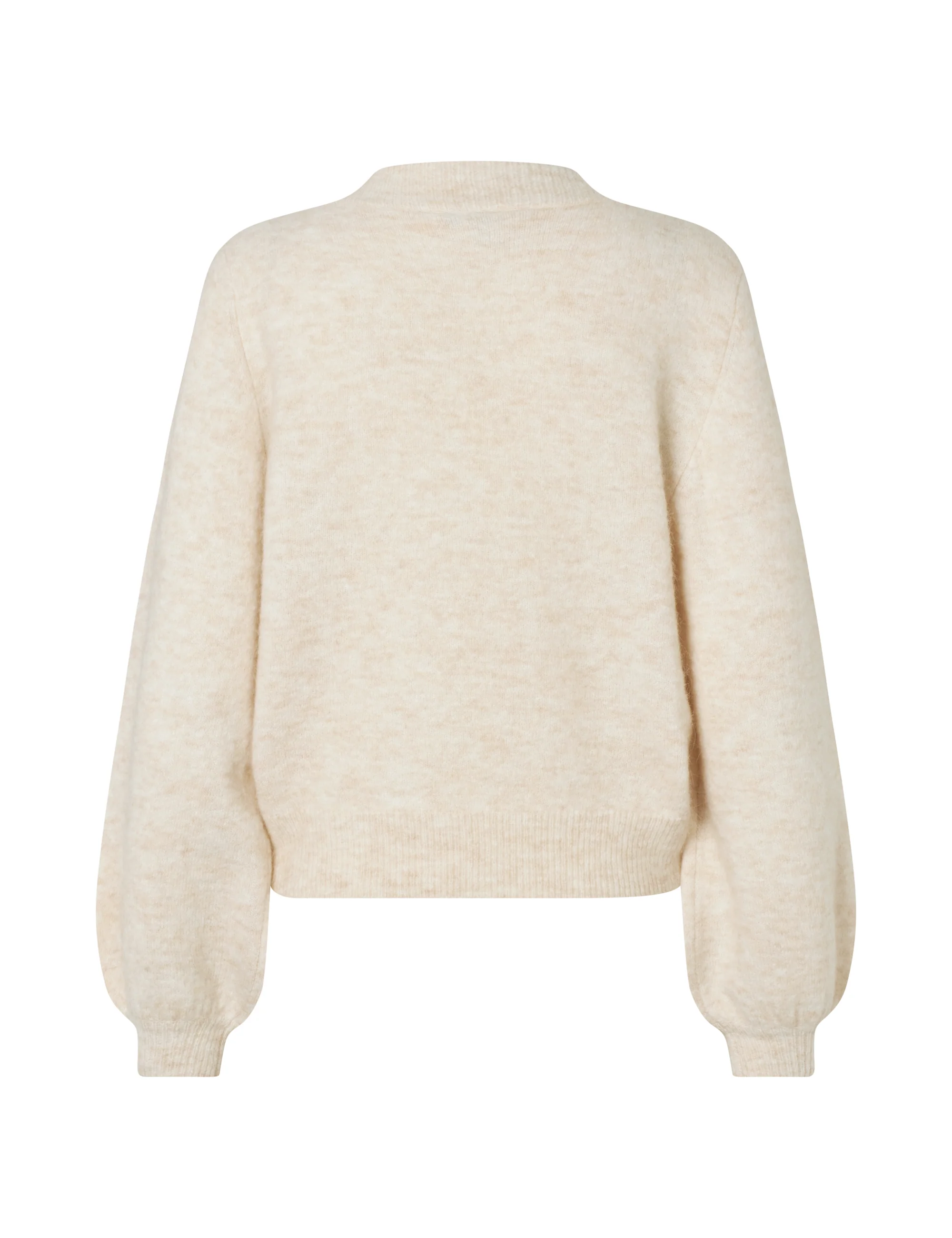 Molenda-M Knit Cardigan - Sugar Melange - Image 4